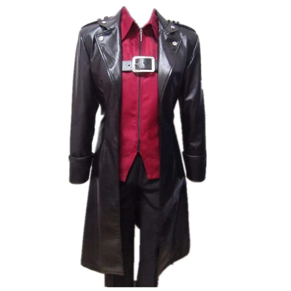 Levi Ackerman Long Coat Cosplay Costume - Anime Attack on Titan Halloween Outfit, Carnival & Convention Cosplay - Perfect for Anime Events, Halloween Parties & Themed Gatherings