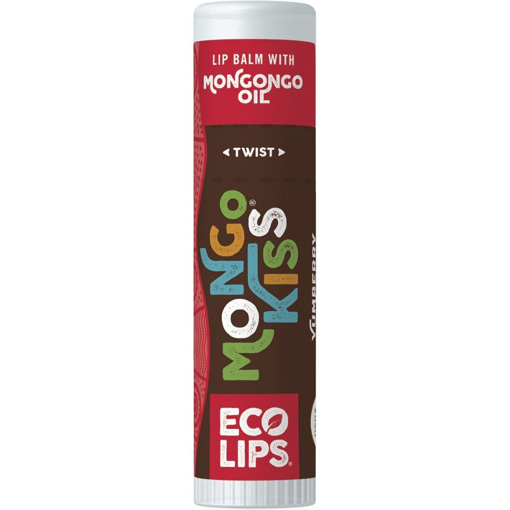 ECO LIPS Mongo Kiss Yumberry Lip Balm 7g - Natural Moisturizing & Nourishing Lip Care for Dry Lips - Perfect for Daily Use, Travel & Outdoor Activities