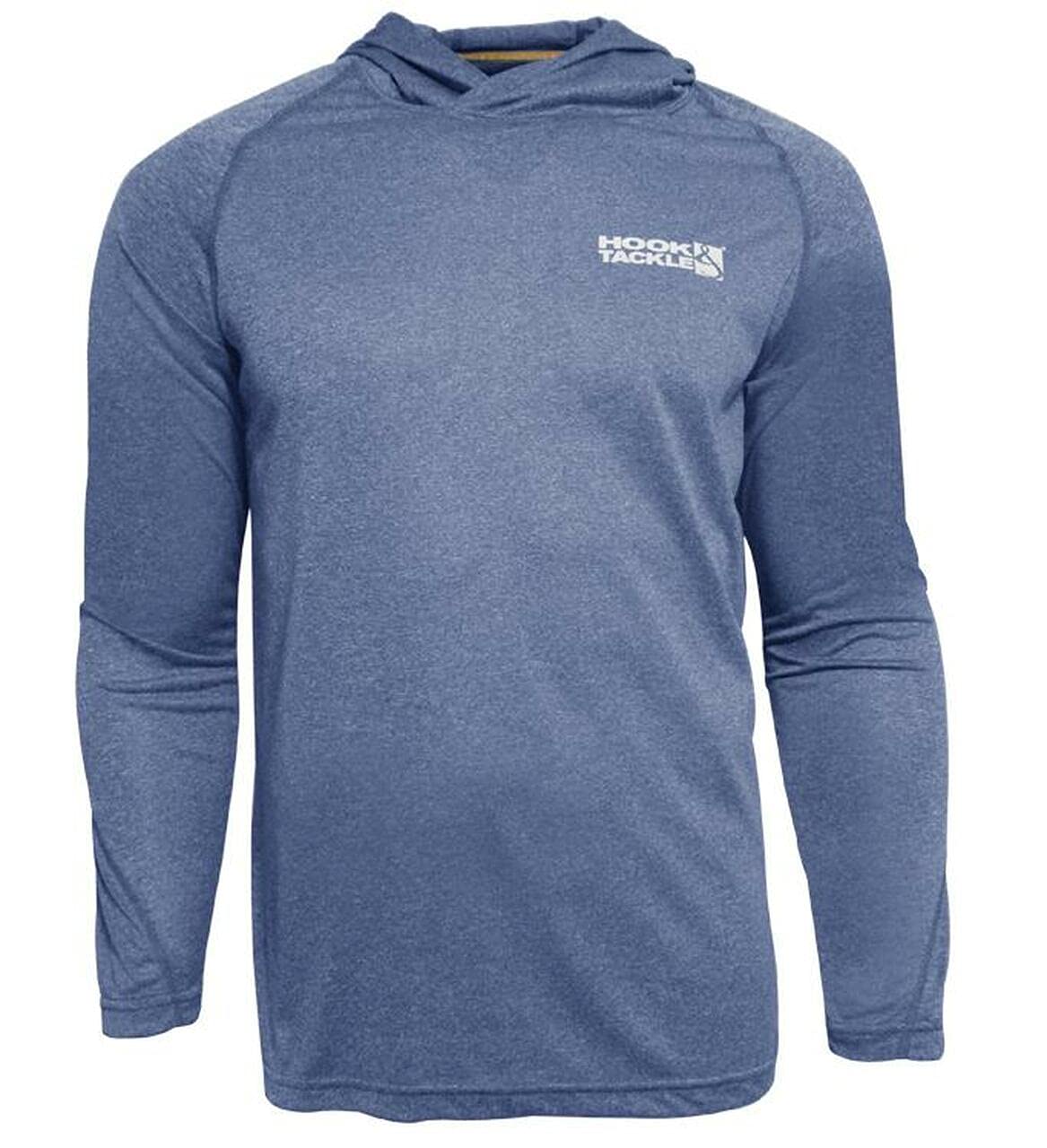 Hook & Tackle® Men's Seamount Hoodie - Long Sleeve Pullover Sweatshirt for Outdoor Activities, Hiking & Casual Wear