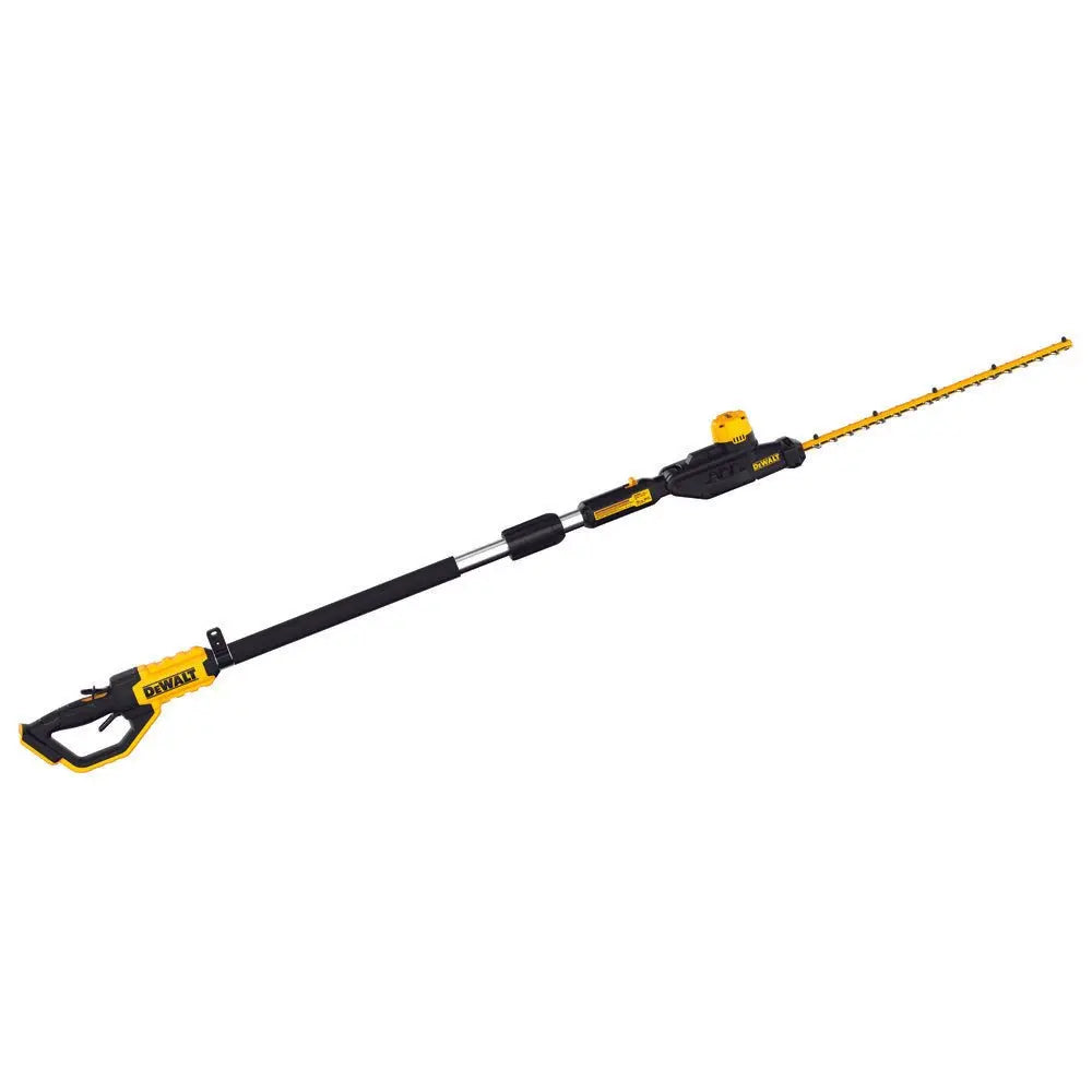 DEWALT DCPH820B 20V MAX* Cordless Pole Hedge Trimmer - Professional Battery Powered Shrub Trimmer for Tall Bushes & Hard-to-Reach Branches - Perfect for Landscaping, Gardening & Yard Maintenance