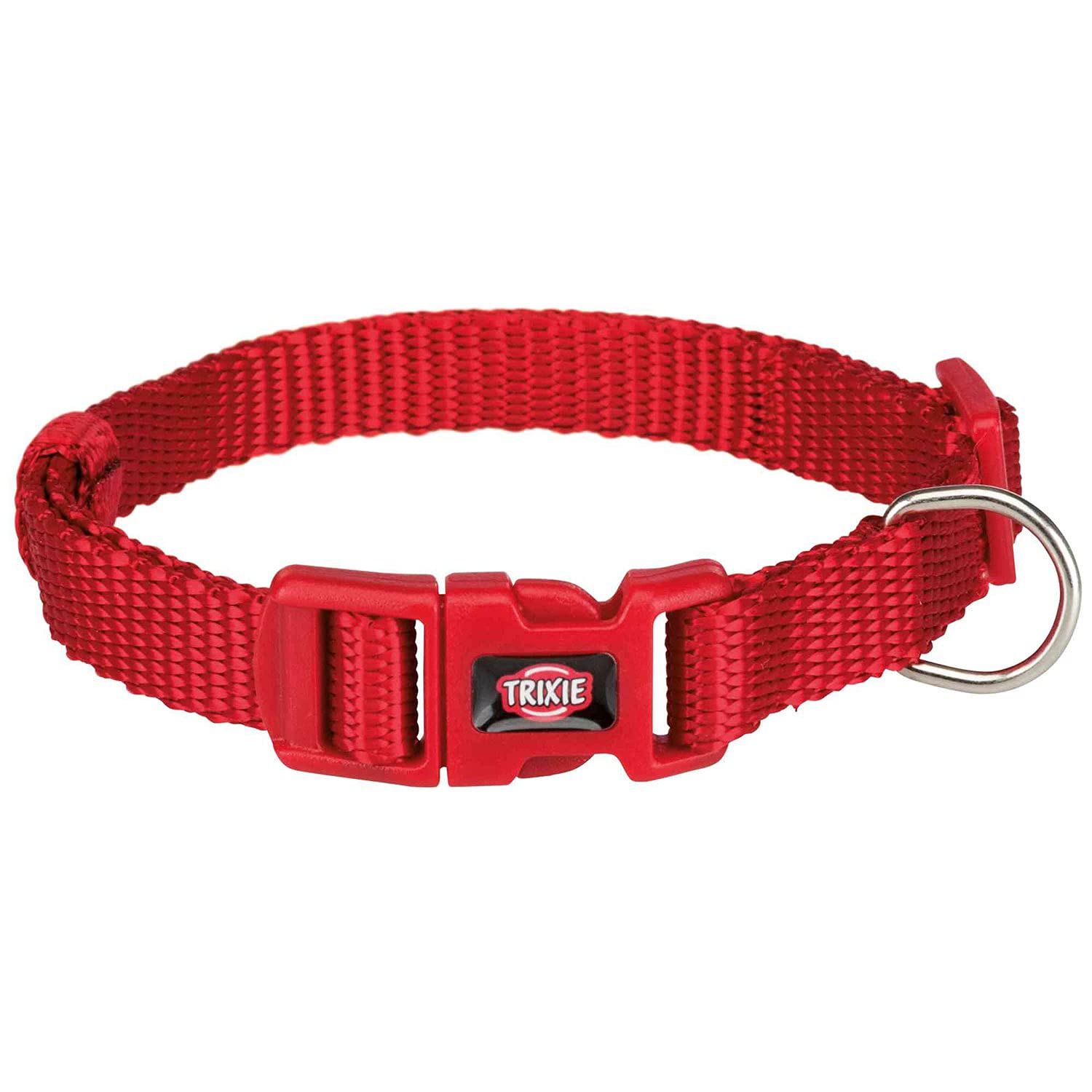 TRIXIE Premium Dog Collar - Durable Nylon Pet Collar with Adjustable Buckle for Small Medium Large Dogs - Perfect for Walking, Training & Outdoor Adventures