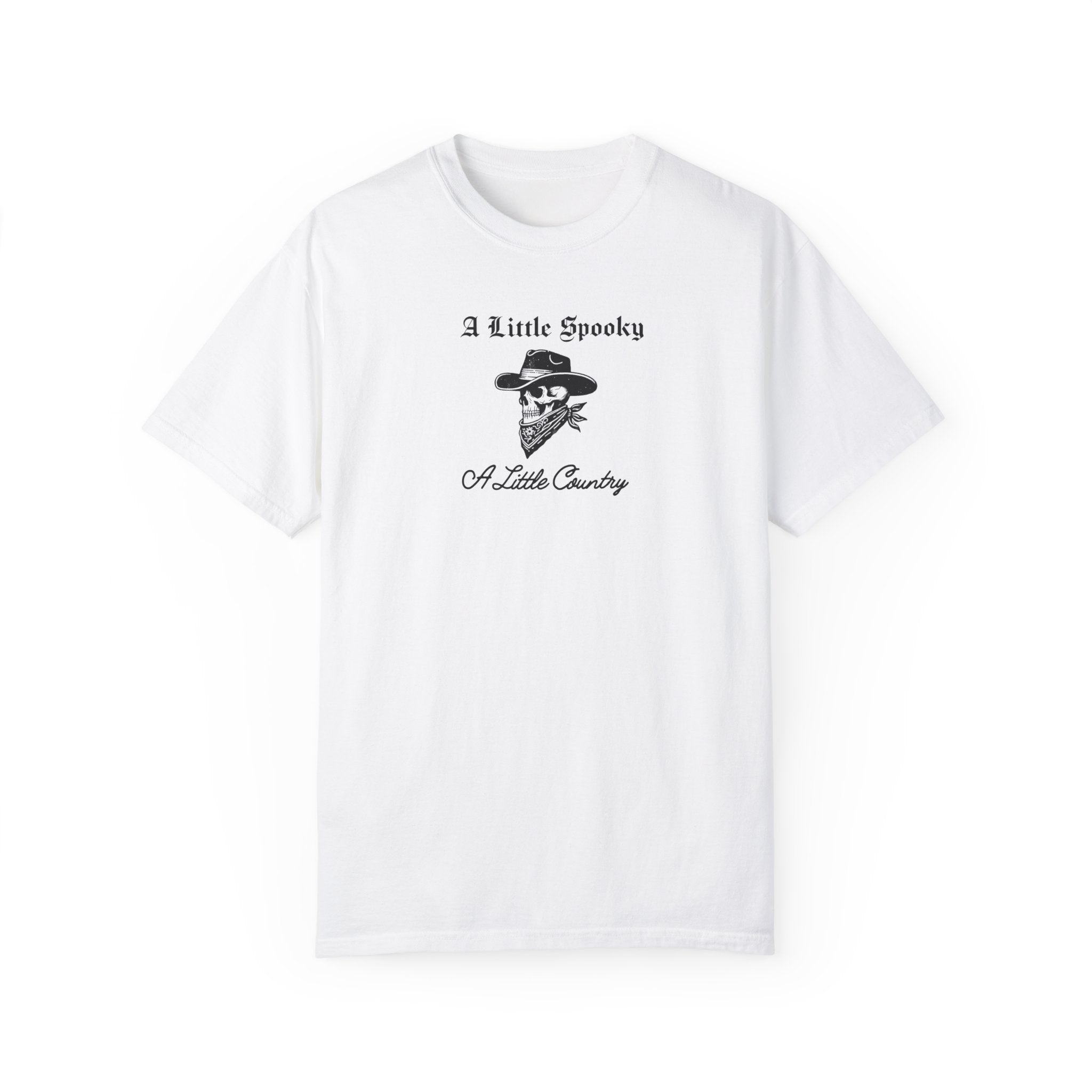 Little Spooky Little Country T-Shirt - Cute Halloween Graphic Tee for Women & Men - Perfect for Halloween Parties, Country Concerts & Casual Wear