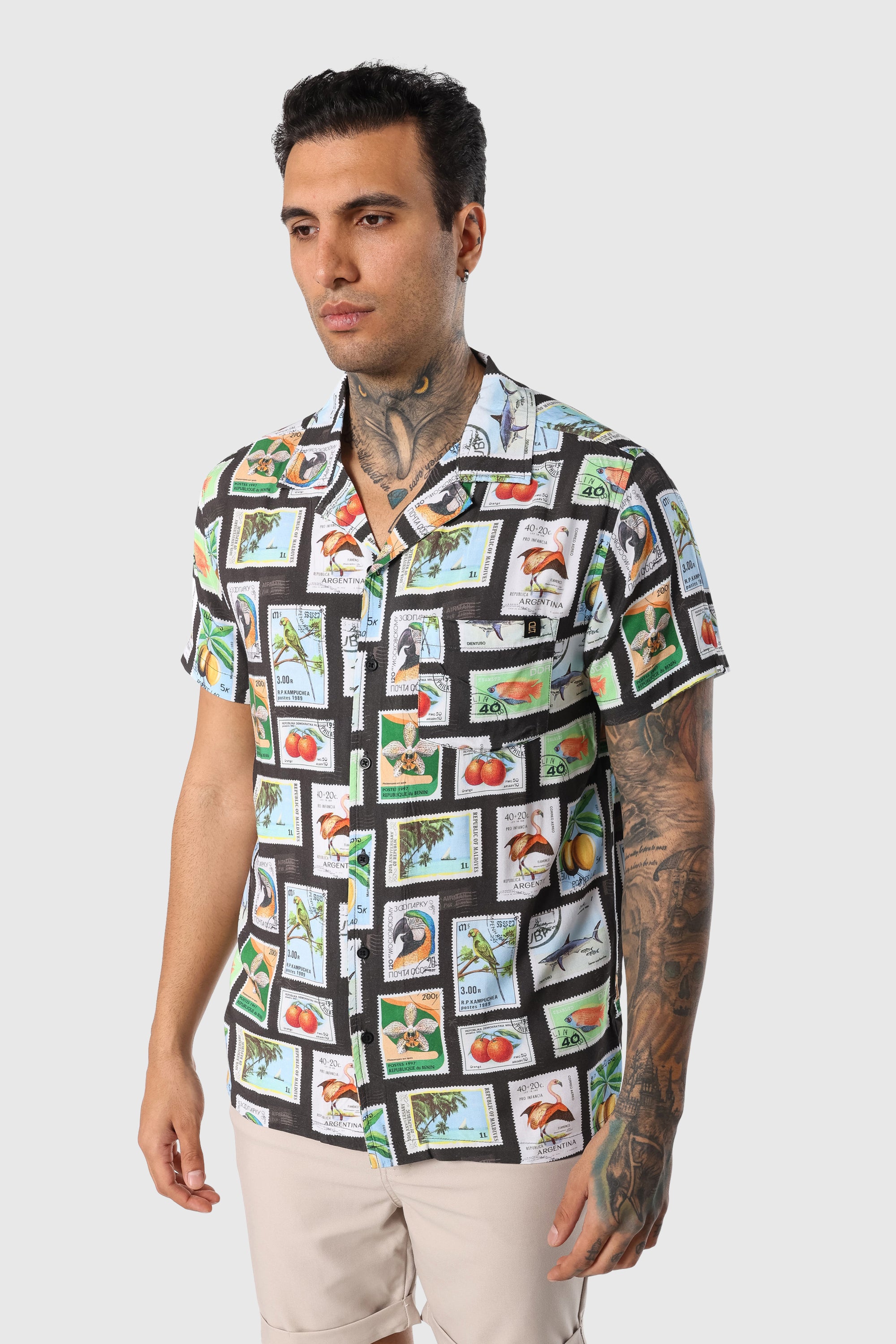 Stylish Vice Button Up Shirt for Men - Trendy Casual & Formal Wear - Perfect for Office, Parties & Everyday Outfits