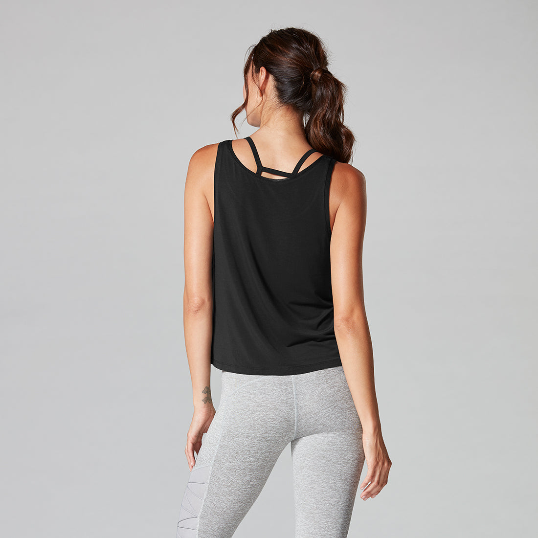Tavi Noir Scoop Neck Tank Top for Women - Soft Stretchy Casual Summer T-Shirt - Perfect for Layering, Workouts & Everyday Wear