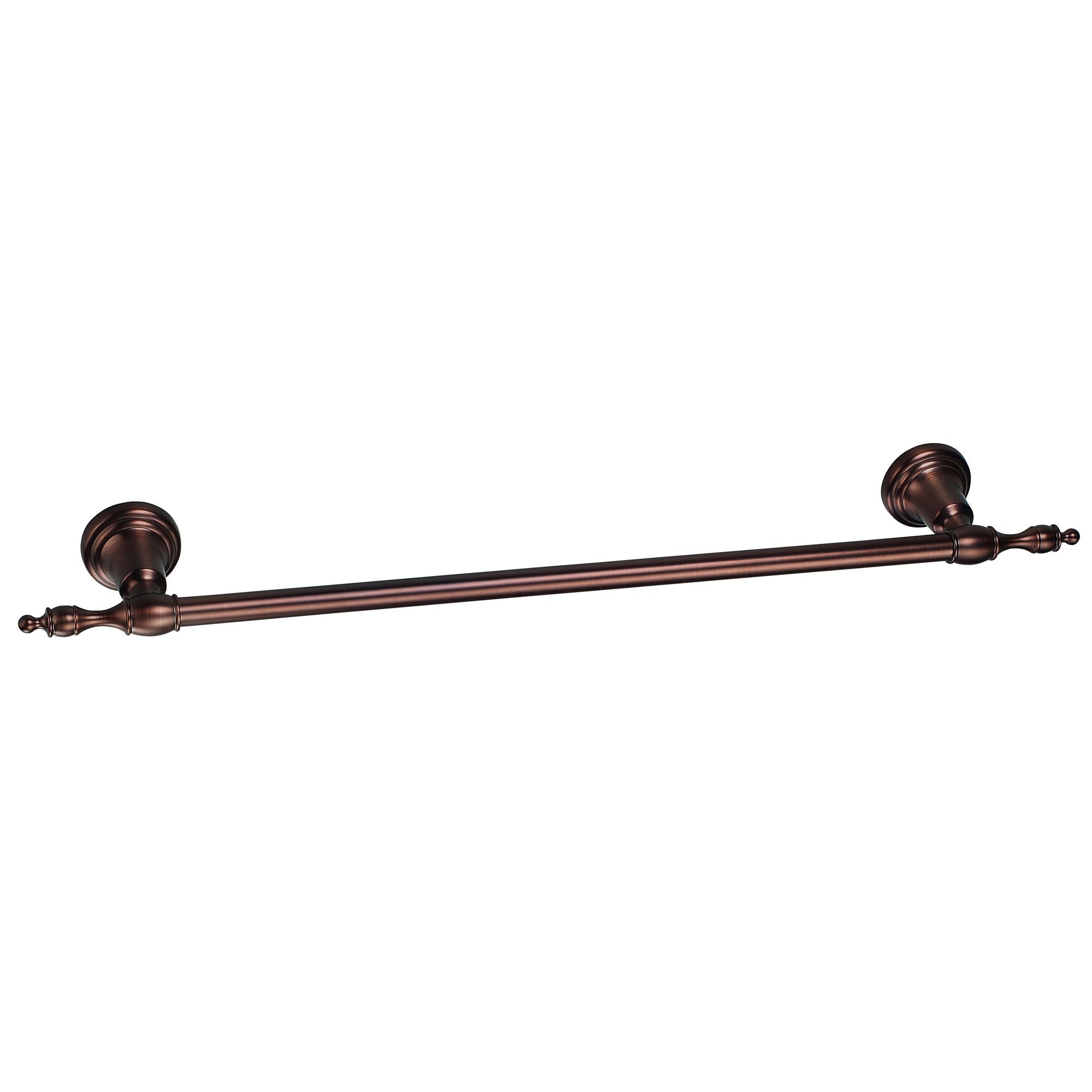 Danze Sheridan 18-Inch Oil Rubbed Bronze Single Towel Bar - Bathroom Towel Rack for Modern Homes, Spa-Style Showers & Luxury Hotels