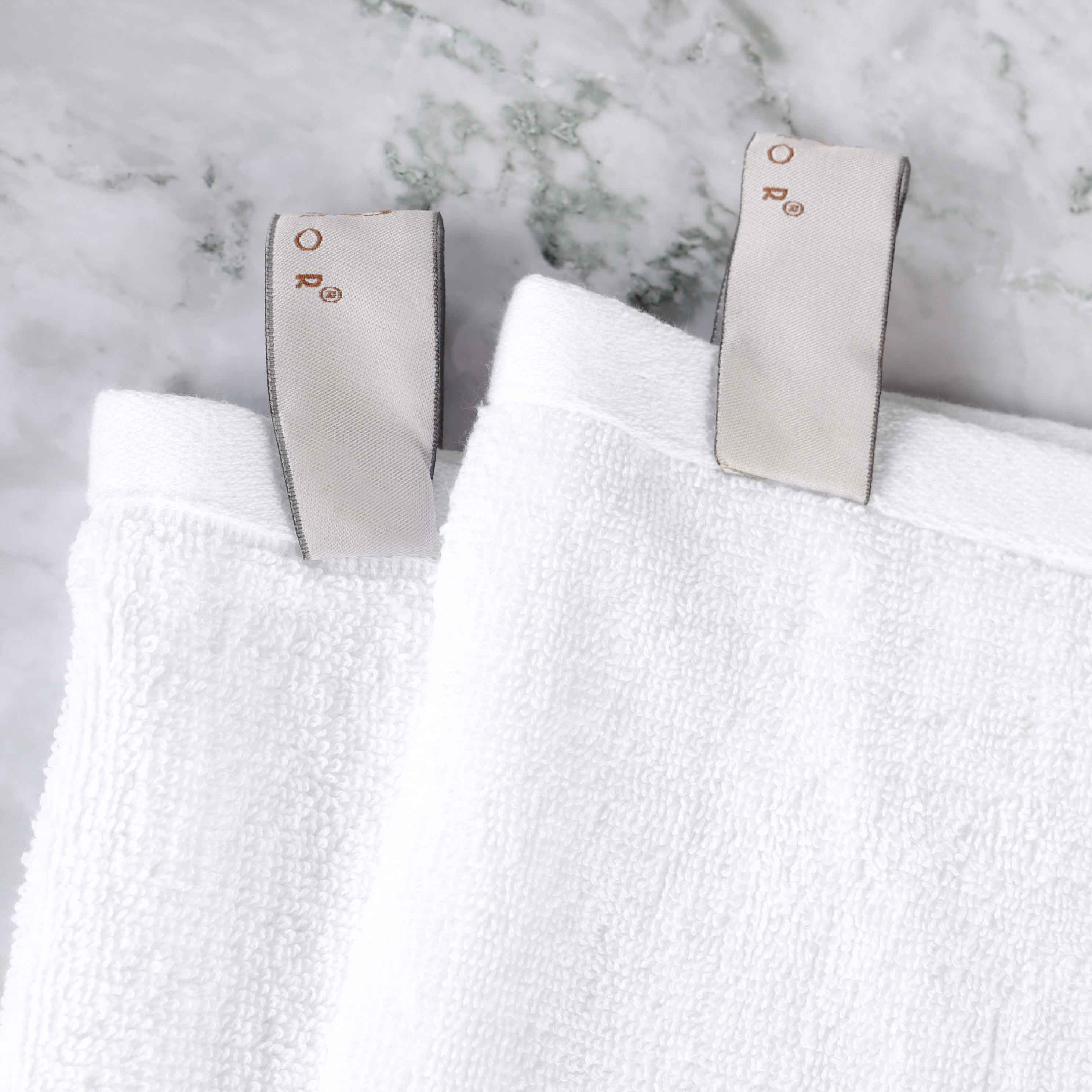 Premium 4-Piece Cotton Bath Towel Set - Soft & Absorbent Solid & Marble Design - Perfect for Spa, Bathroom & Luxury Home Decor