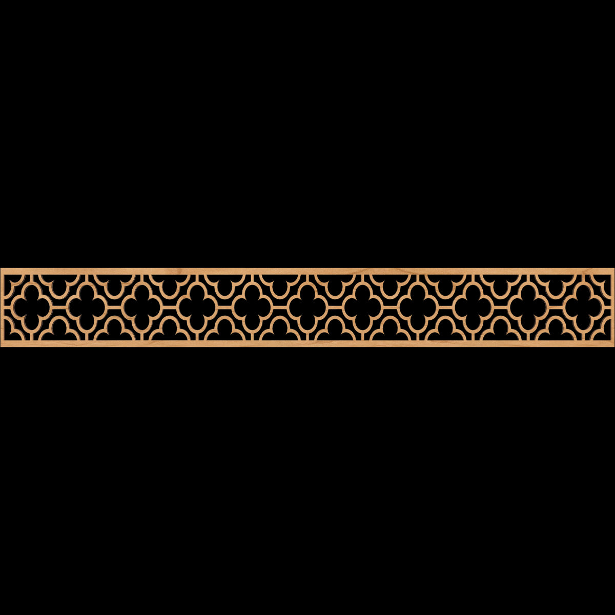 Chicago Fretwork Moulding - Decorative Wood Trim for Home & Furniture | Perfect for Crown Moulding, Wall Paneling and DIY Interior Design Projects