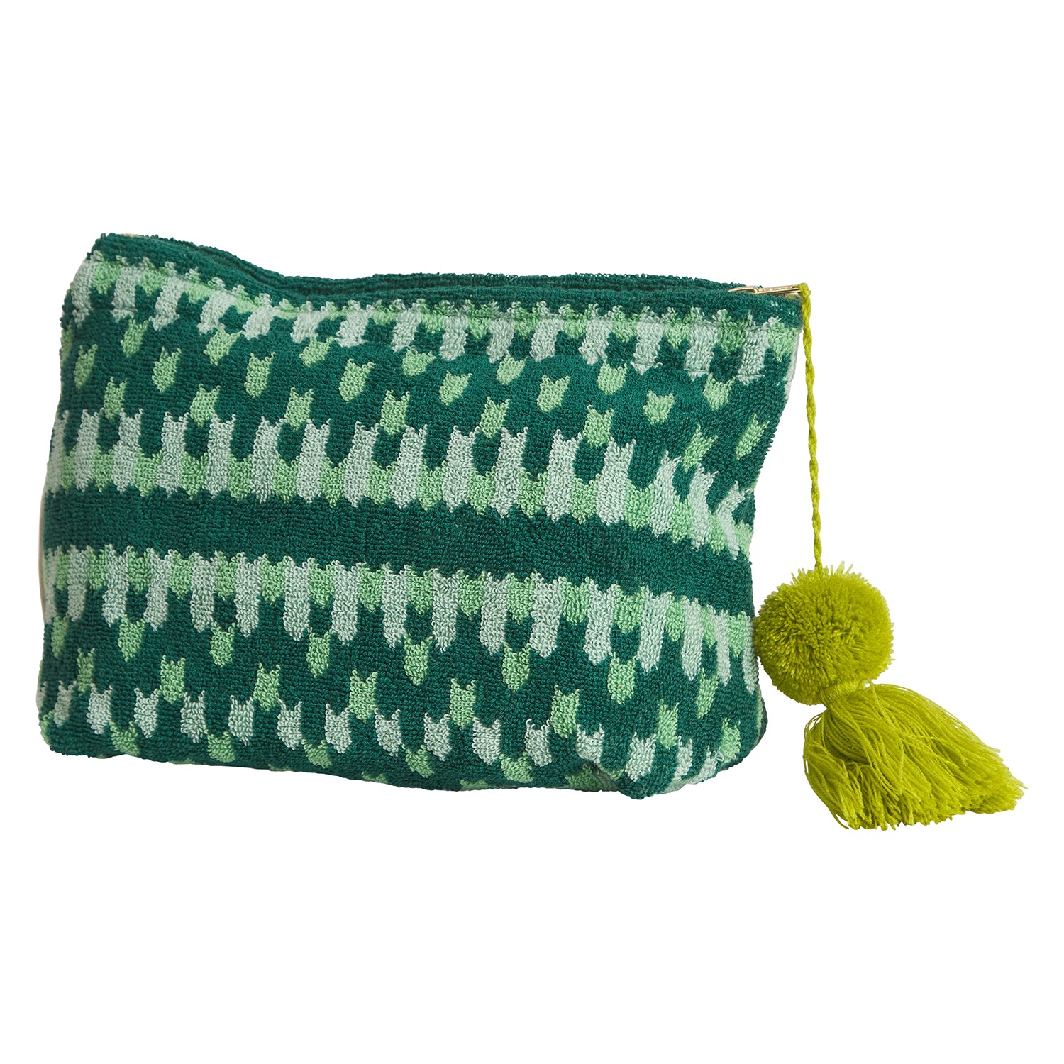 Arlette Terry Pouch - Stylish Jade Green Crossbody Bag for Women | Perfect for Everyday Use, Travel & Shopping