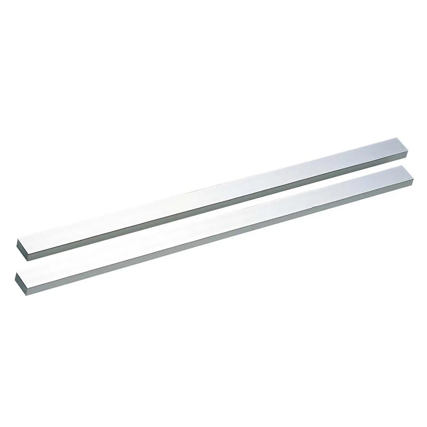 EBM Aluminum Rolling Pin Guide Sticks - 2 Pack for Perfect Dough Thickness - Ideal for Baking, Pastry Making & Cookie Dough Preparation