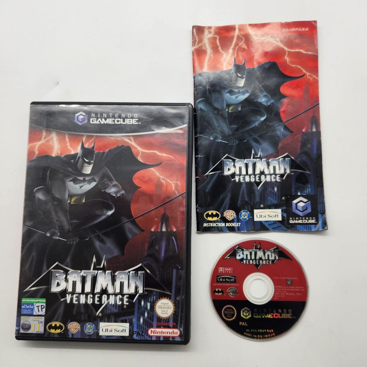 Batman Vengeance Game for Nintendo Gamecube - Complete with Manual (PAL Version) | Action-Adventure Superhero Game for Kids & Collectors | Perfect for Gaming Nights & DC Fans