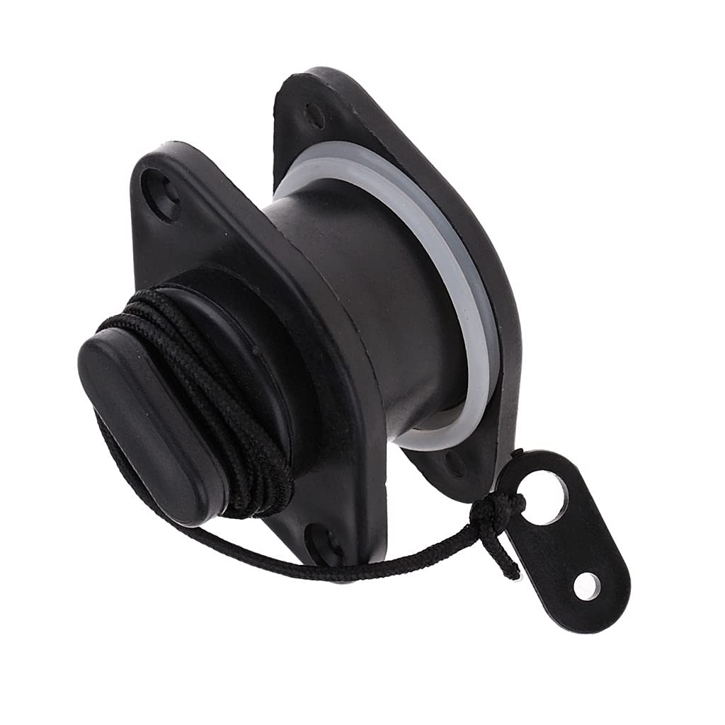 Colcolo Marine Boat Deck Drain Scupper Valve Plug - Universal Fit for Kayak, Canoe, Dinghy, Sailing Yacht - Waterproof & Rustproof - Perfect for Kayaking, Boating, and Marine Drainage Systems