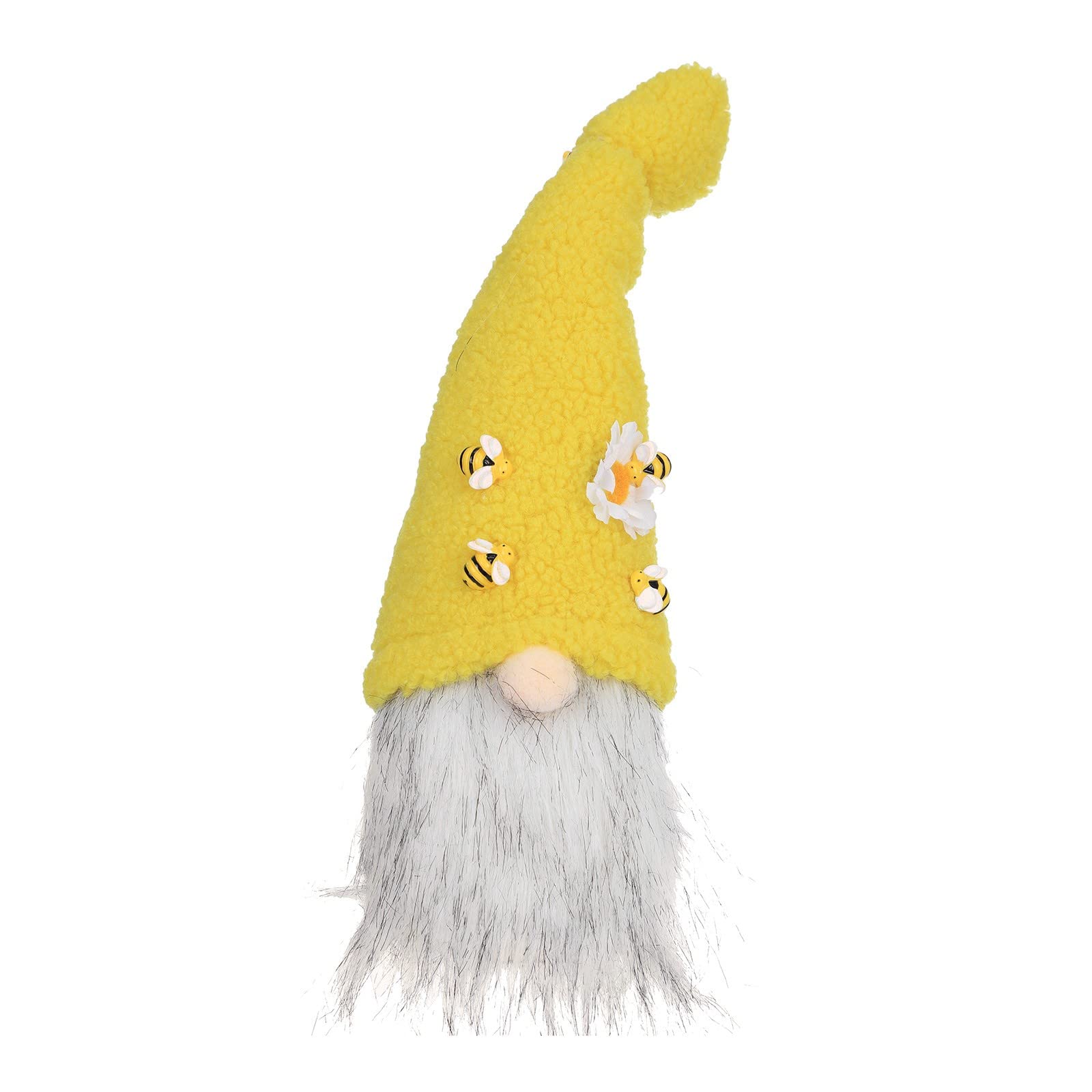 Creative Bee Day Spring Gnome Ornaments - Colorful Peacock Home & Farm Kitchen Decor for Indoor & Outdoor Use - Perfect for Easter, Garden Parties, and Farmhouse Styling (Multicolor, One Size)