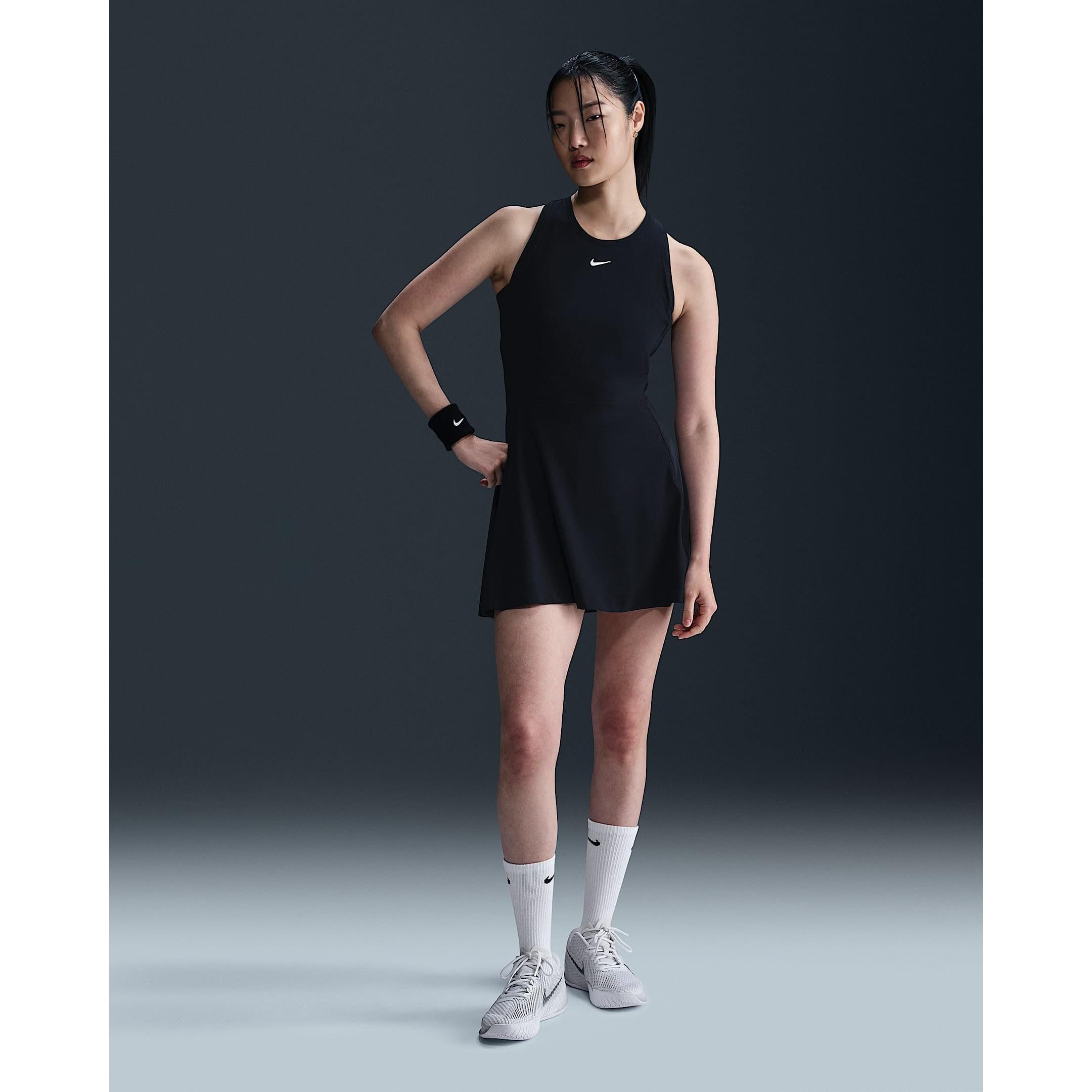Nike Women's Dri-FIT Victory Tennis Dress 2025 - Moisture-Wicking Workout Dress for Running, Gym & Court Sports