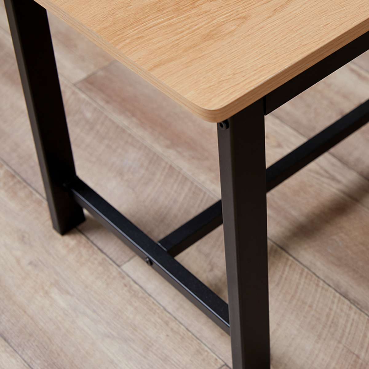 Reese 4-Piece Dining Set - Black Kitchen Table and Chairs for Small Spaces | Perfect for Apartments, Breakfast Nooks & Cozy Dining Areas
