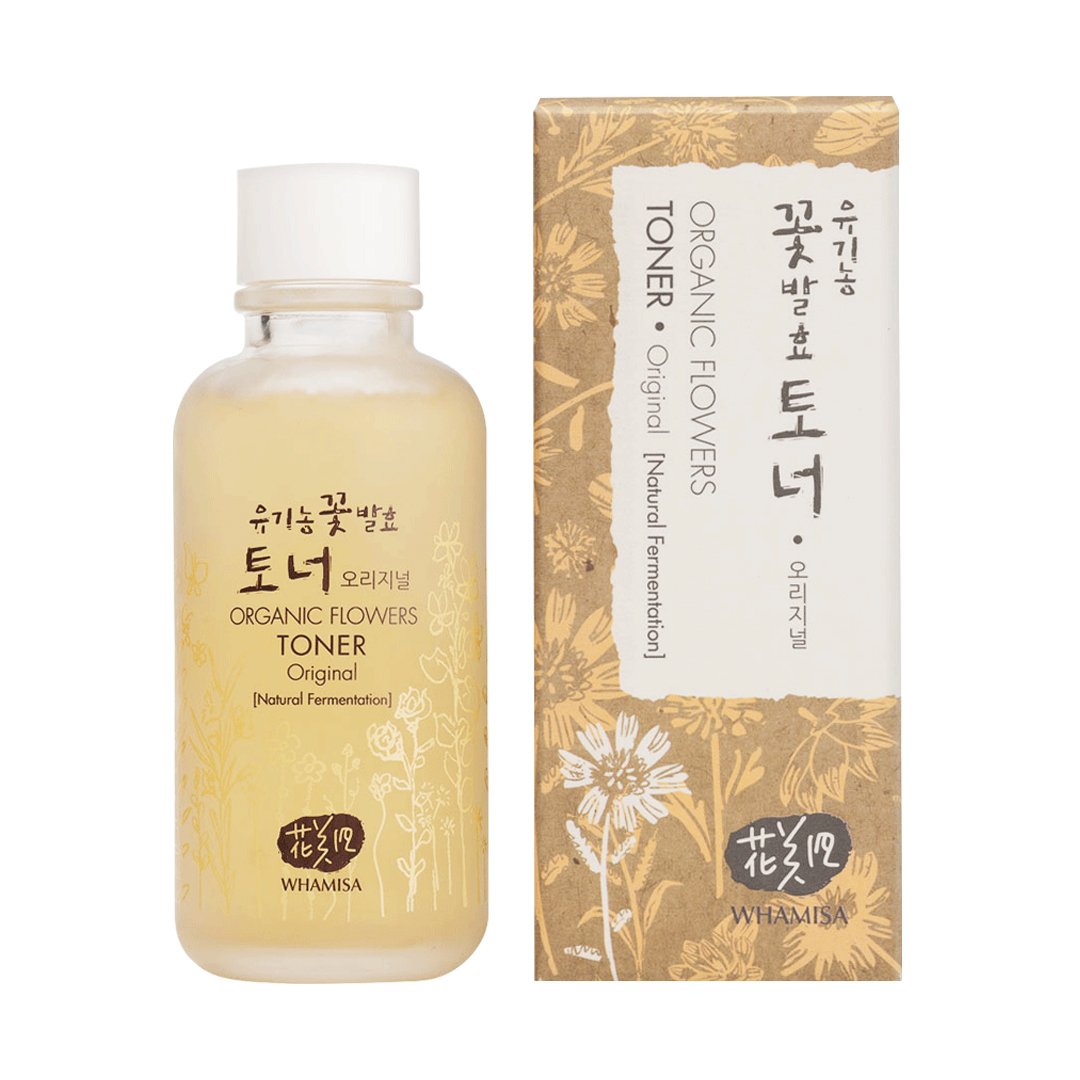 Organic Flowers Original Toner for Face - Hydrating & Soothing Facial Toner with Natural Botanicals | Perfect for Daily Skincare Routine & Sensitive Skin Care