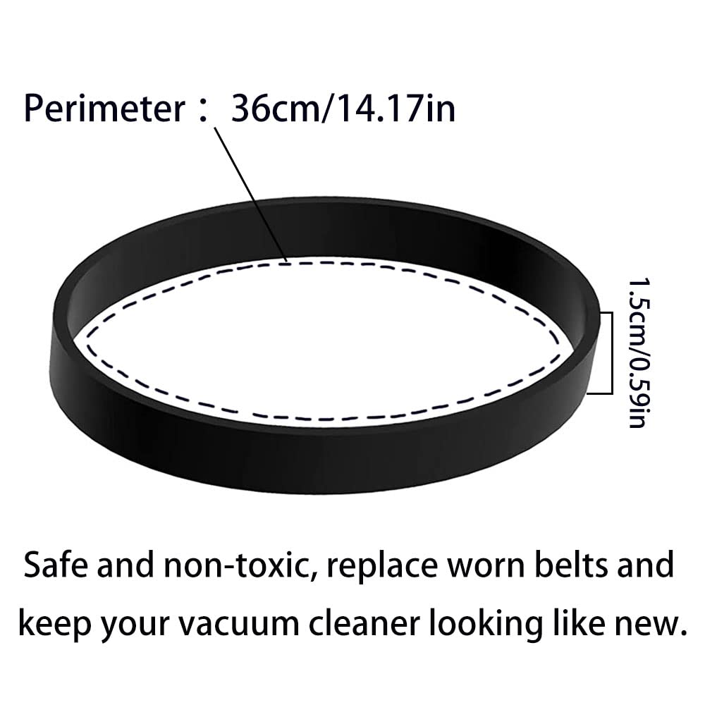 4 Pcs 38528-033 Replacement Vacuum Belts for Hoover WindTunnel - Compatible with Hoover 562932001 & AH20080 Models - Durable Vacuum Cleaner Belts for Home Cleaning & Maintenance