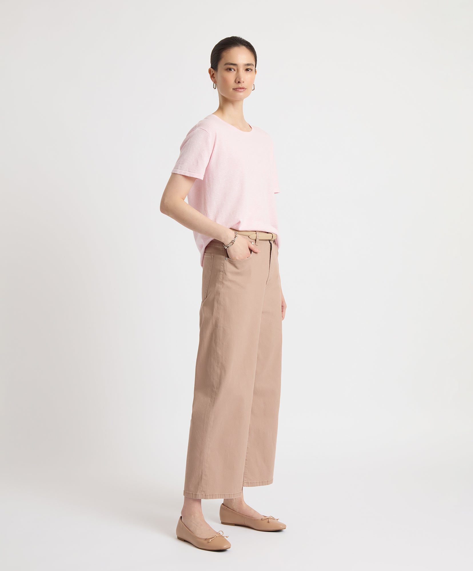 Soft Everyday Knit Tee for Women - Comfortable Casual T-Shirt for Daily Wear | Perfect for Layering, Lounging & Outfits