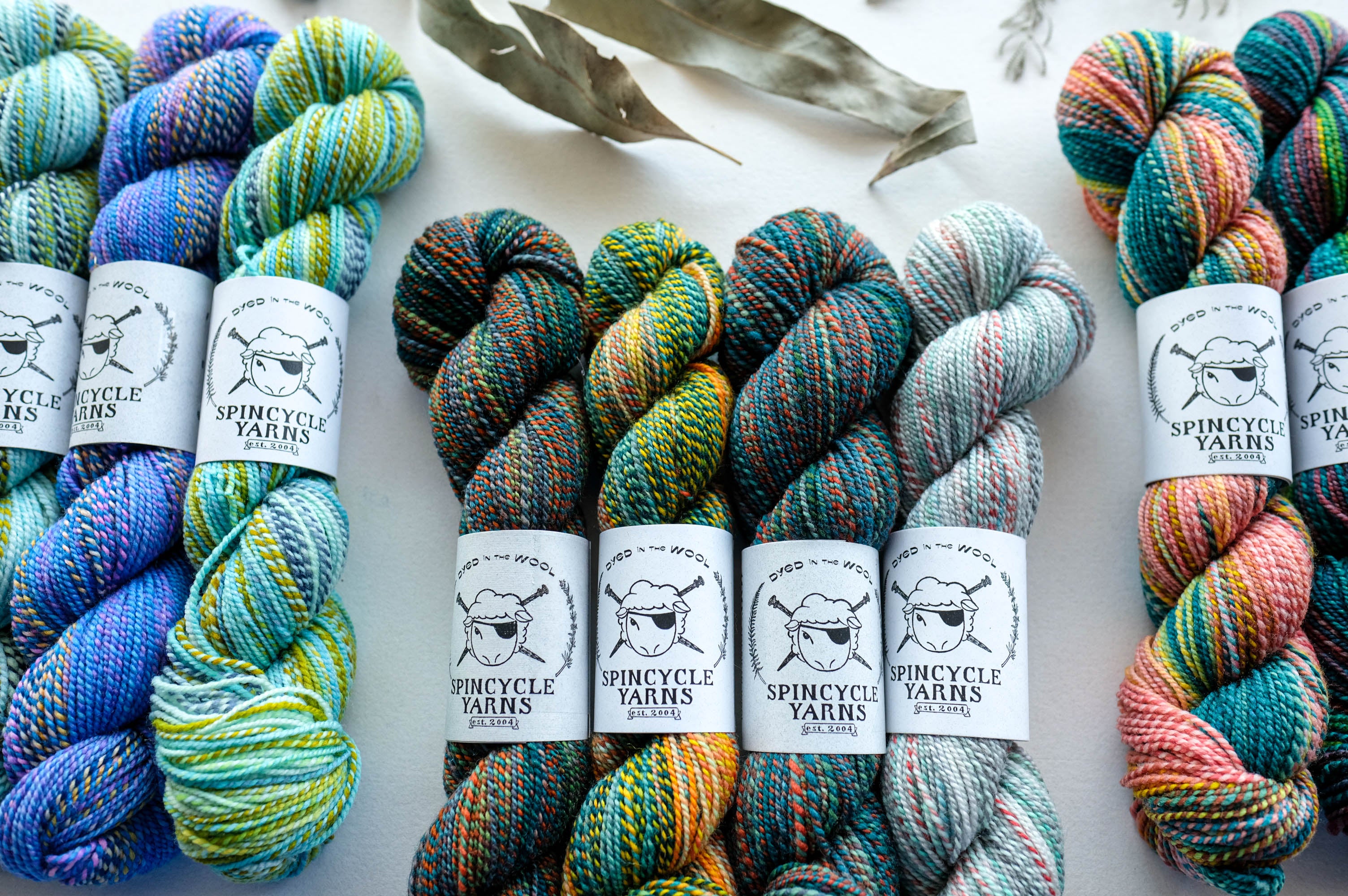 Spincycle x Andrea Mowry Inclinations Cowl Bundle - Hand Dyed Yarn Knitting Kit for Cozy Winter Scarves & Shawls - Perfect for Gift Giving & Cold Weather Fashion Accessories