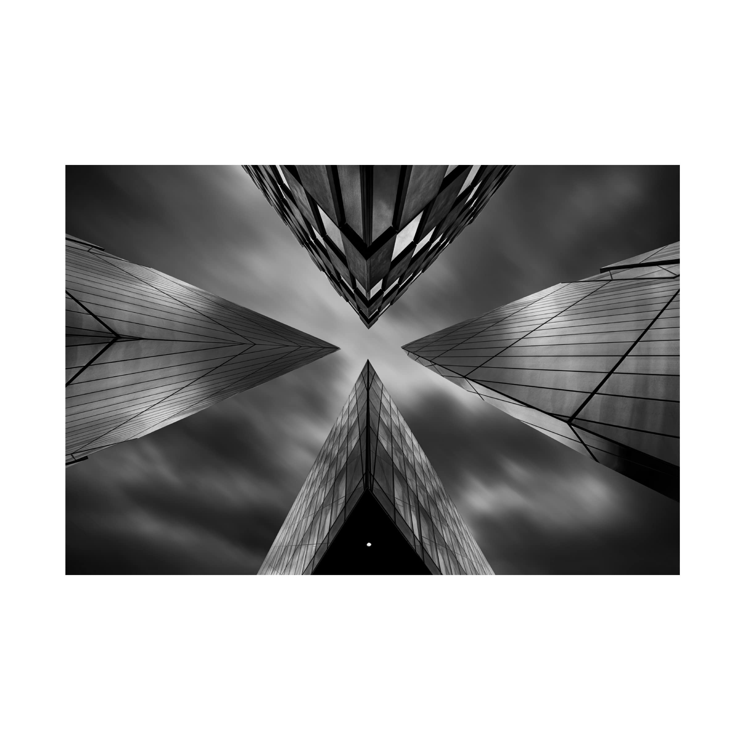 Trademark Fine Art 'The Meeting' Canvas Wall Art by Martin Marcisovsky - Modern Home Decor for Living Room, Bedroom & Office