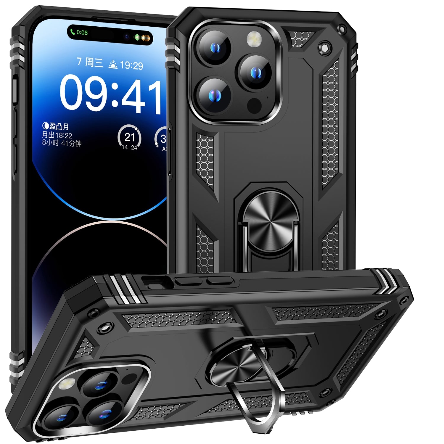 Premium Shockproof Case for iPhone 15 Pro Max - Slim Protective Cover with Military-Grade Drop Protection | Perfect for Outdoor Adventures, Travel & Daily Use