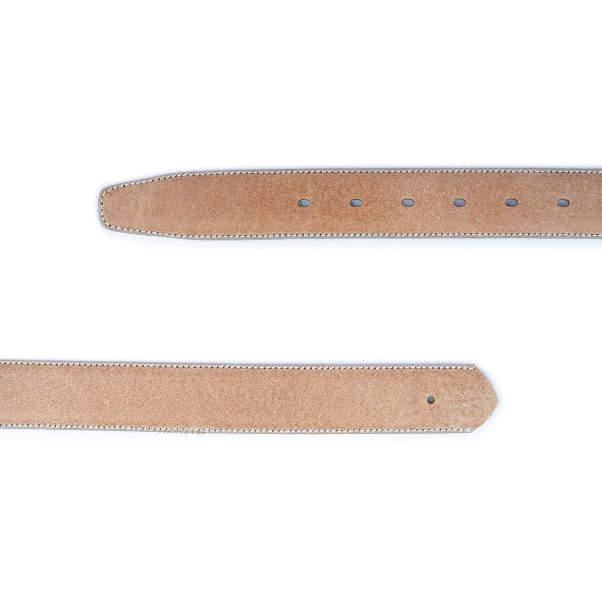 Montblanc Replacement Belt Strap for Men - Genuine Taupe Leather Belt with Buckle - Perfect for Business, Casual & Formal Wear