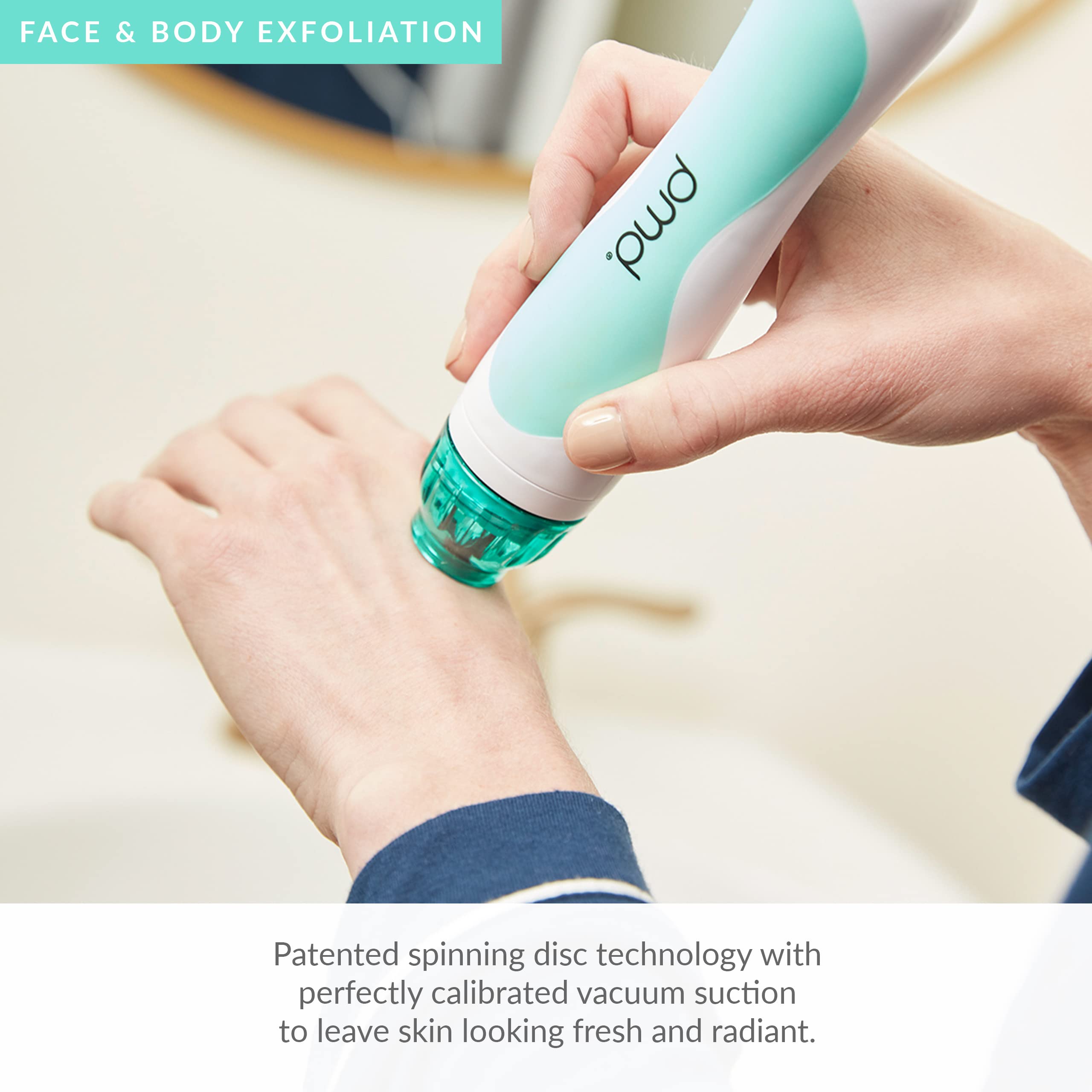 PMD Personal Microderm Classic - At-Home Microdermabrasion Machine Kit for Face & Body Exfoliation | Anti-Aging & Skin Renewal Treatment | Perfect for Acne Scars, Wrinkles & Uneven Skin Tone | Spa-Quality Skincare at Home
