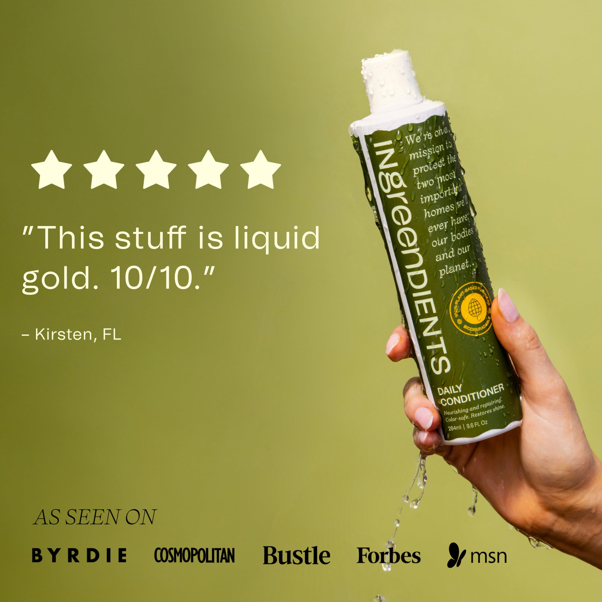 Organic Tea Tree Hair Conditioner - Sulfate-Free, Color-Safe, Silicone-Free, Cruelty-Free with Shea Butter & Jojoba Oil | Hydrating & Soothing for Dry, Itchy Scalp - Perfect for Daily Use & Color-Treated Hair