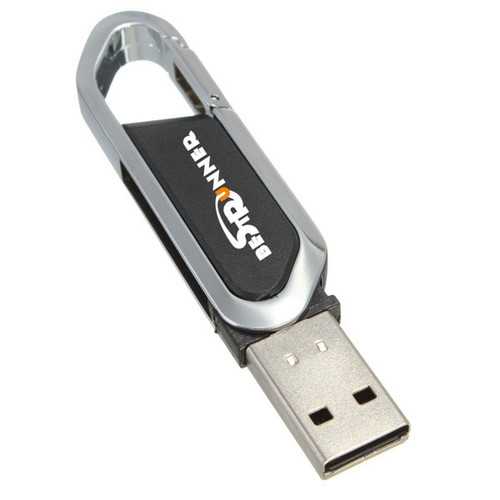 Bestrunner 32GB Swivel Keychain Flash Drive USB 2.0 Memory Stick - Portable Storage for Keys, Files, Photos | Perfect for Office, School, Travel & Data Backup