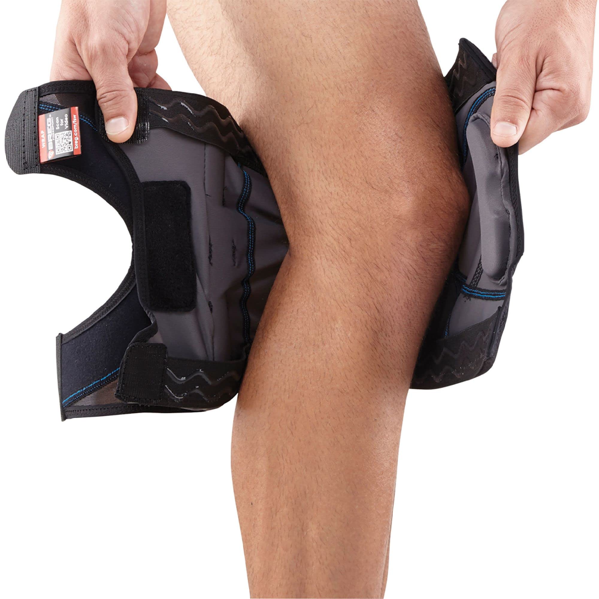 Breg FreeSport Wraparound Knee Brace for Men & Women - Small Size - Support for Running, Hiking, Sports & Active Lifestyle