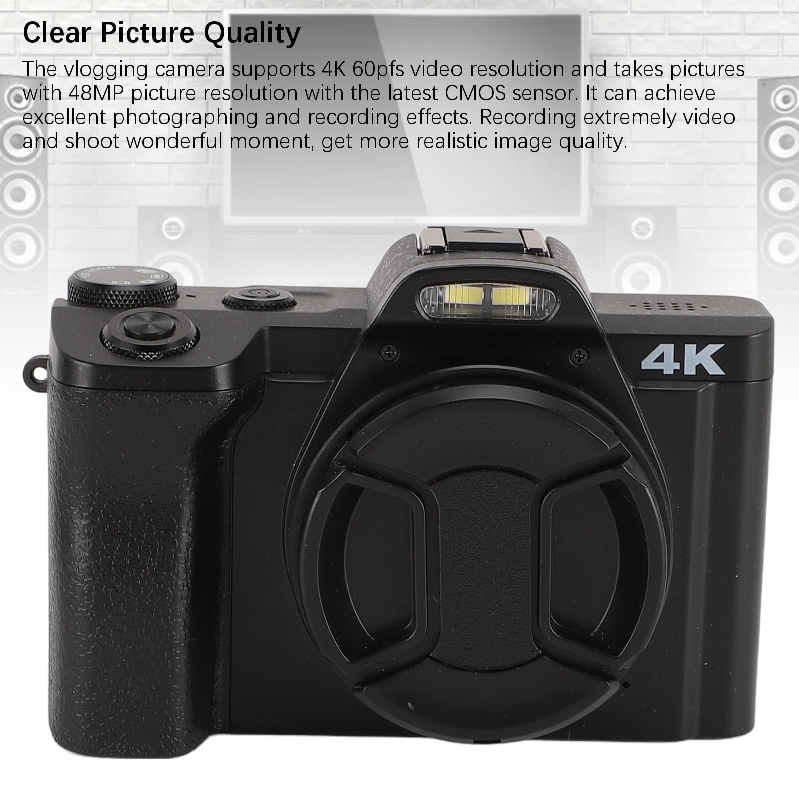 48MP Digital Camera with 3.5