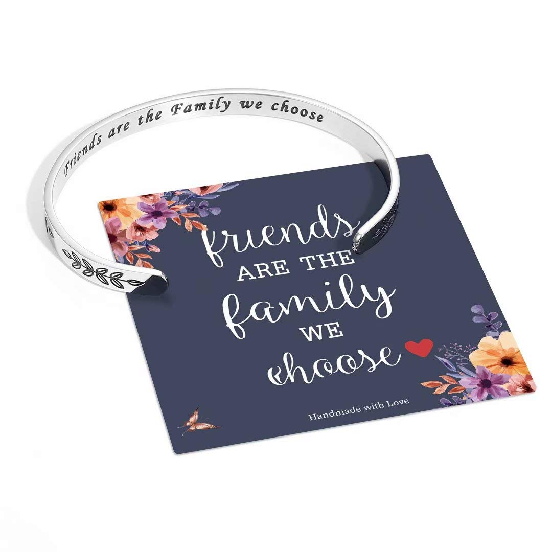 Inspirational Quote Mantra Bracelets for Women & Girls - Funny Motivational Jewelry Gift for Best Friend, Mom, Daughter, Sister (Birthday, Mother's Day Present) - Comes in Gift Box | Perfect for Daily Wear, Yoga, Meditation & Positive Affirmations