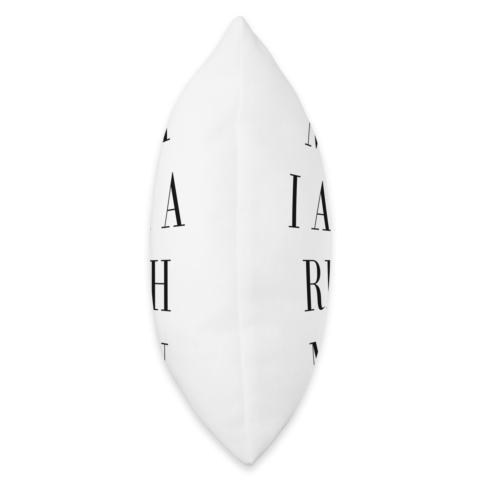 Funny 'Mom, I am a Rich Man' Throw Pillow - Soft Decorative Cushion for Living Room, Bedroom, or Office - Perfect Gift for Men, Women & Graduates
