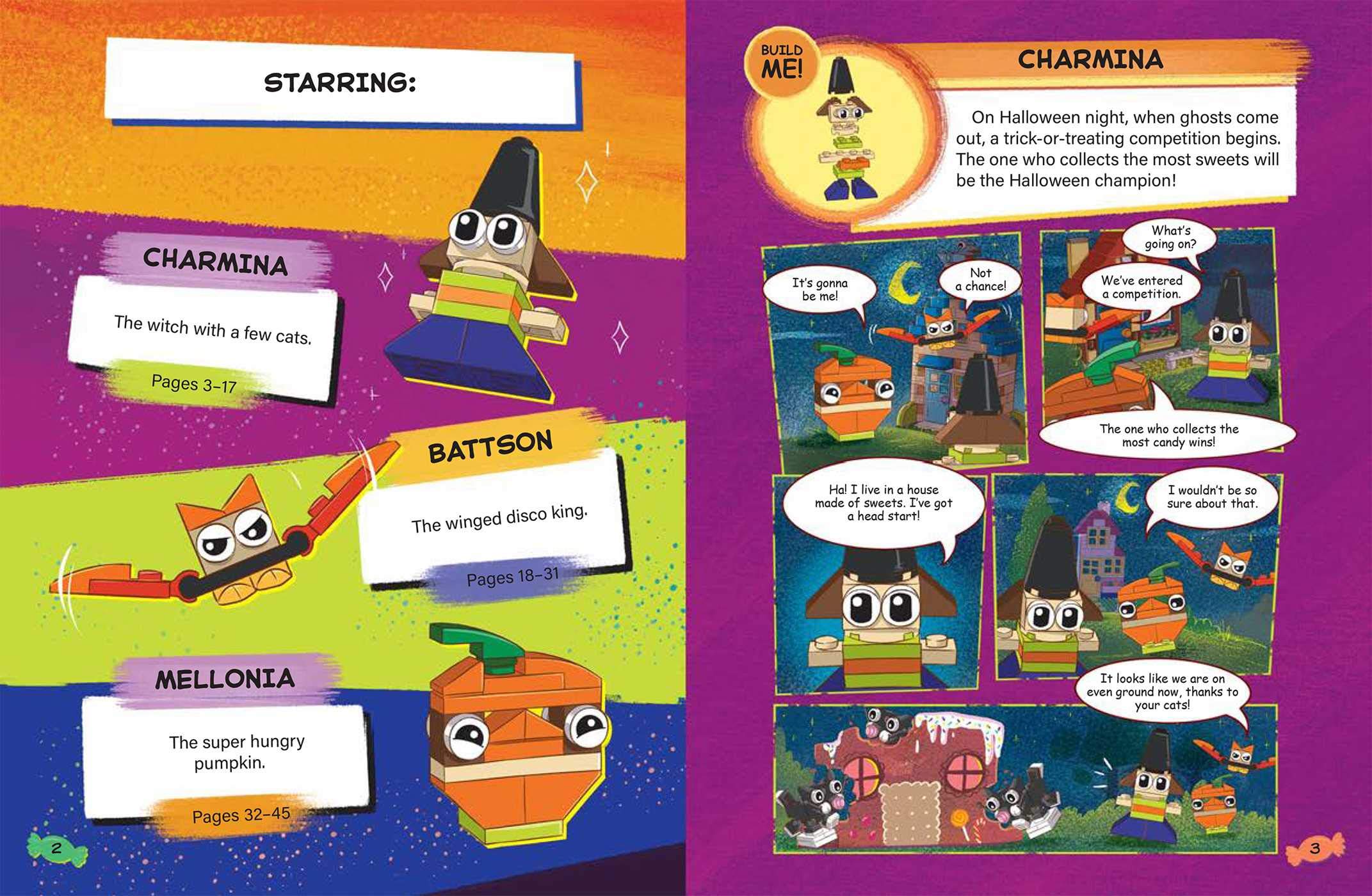 LEGO Halloween Activity Book with Minifigure - Build Spooky Fun for Kids | Creative Play, Party Favors & Holiday Gift Idea