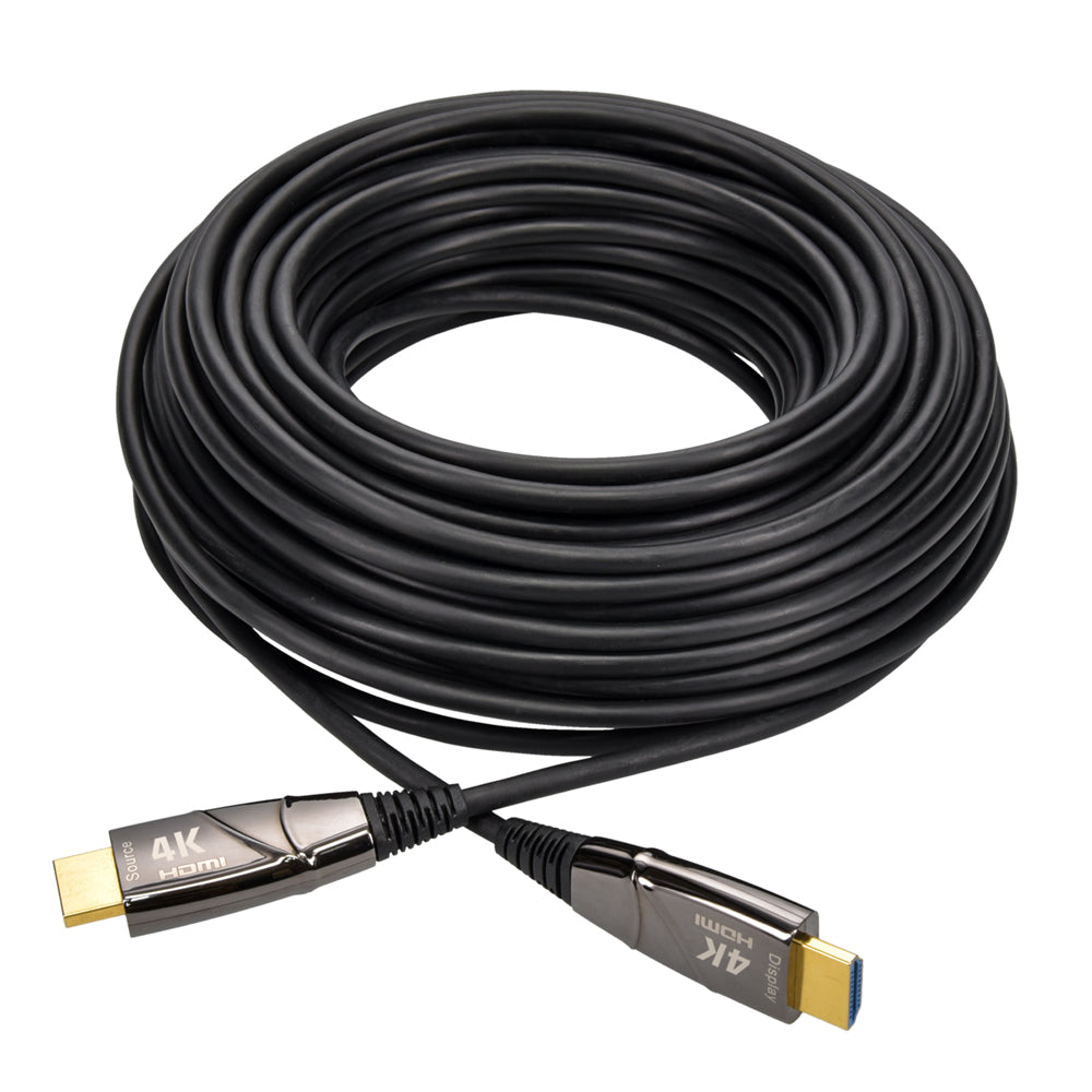 AOC Fiber Optic HDMI 2.0 Cable 4K 60Hz 18Gbps High Speed for Home Theater, Gaming & 4K TV - Ultra HD, HDR, 3D Support