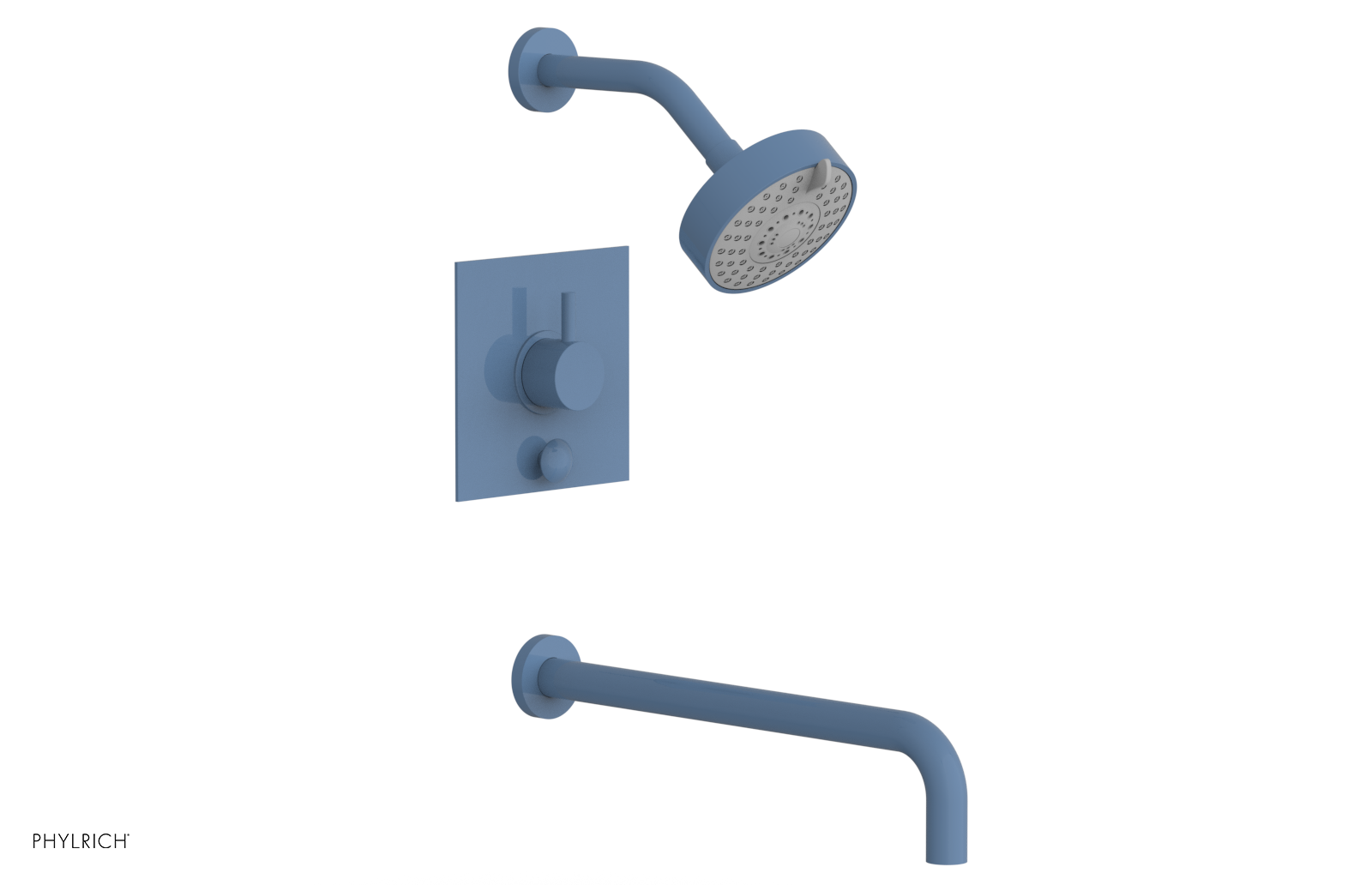 BASIC II 14 Pressure Balance Tub and Shower Faucet Set 230S 29 14 - Perfect for Modern Bathroom Renovations & Spa-Like Shower Experience