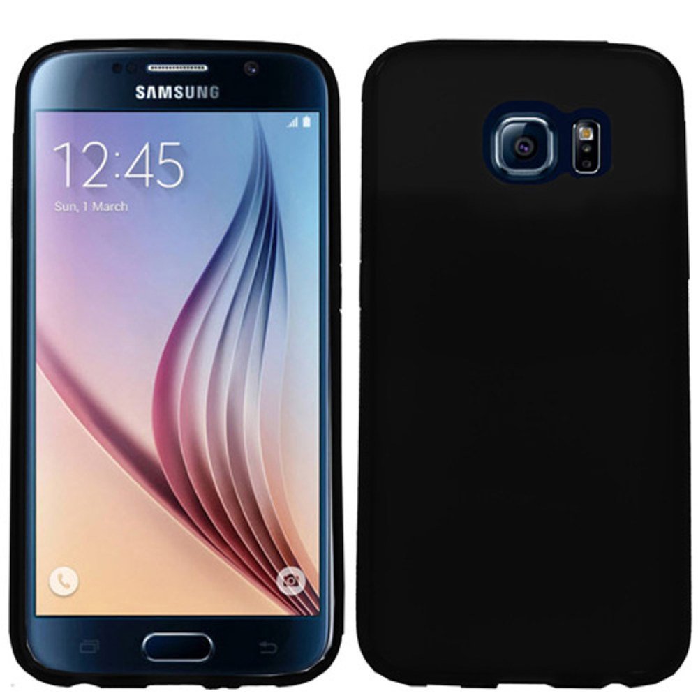 Samsung Galaxy S6 Candy Skin Case - Slim Protective Black Cover for Samsung Galaxy S6 Phone | Perfect for Everyday Use, Travel & Work