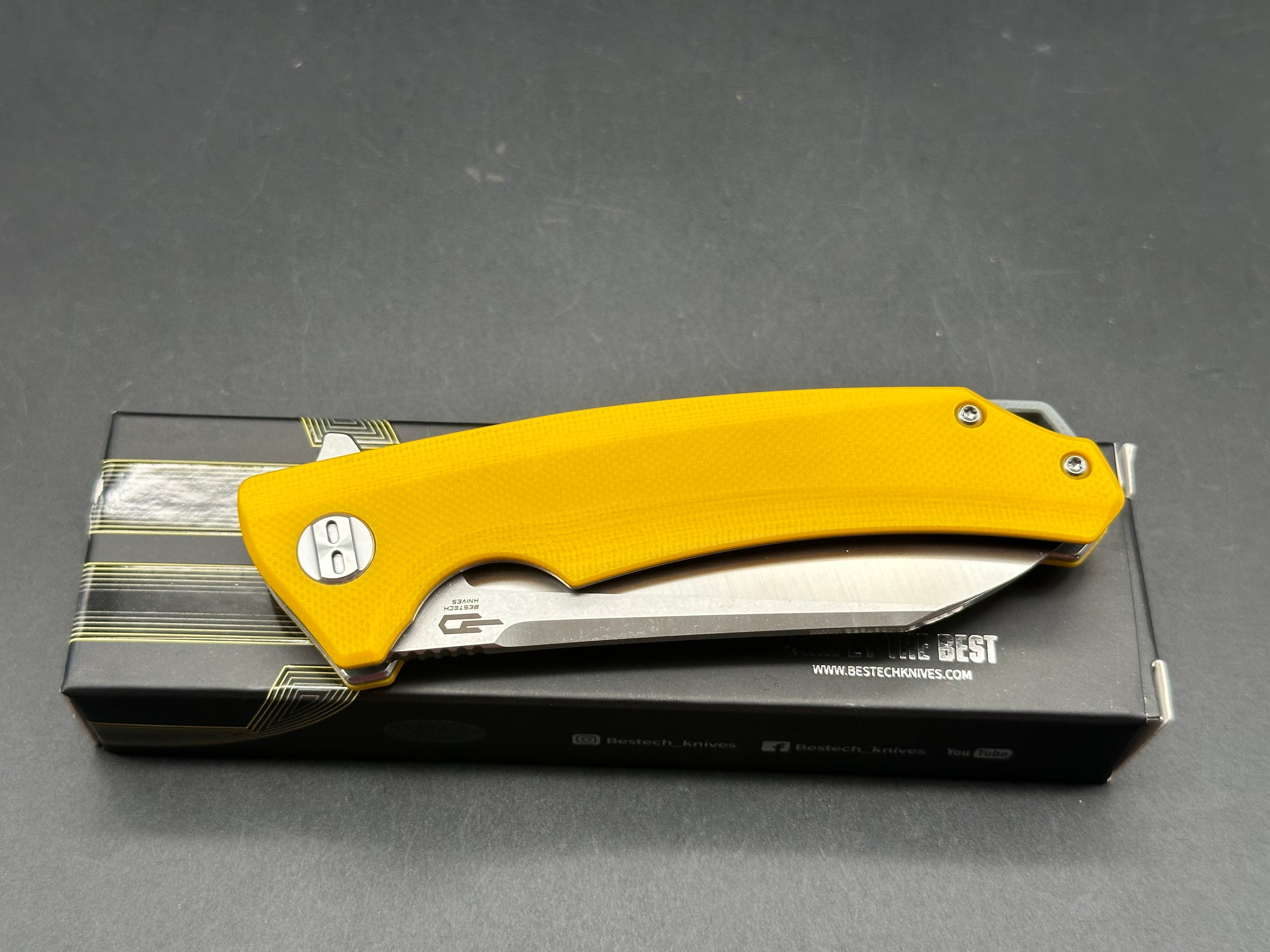 Bestech Texel Liner Lock Folding Knife - 3.25