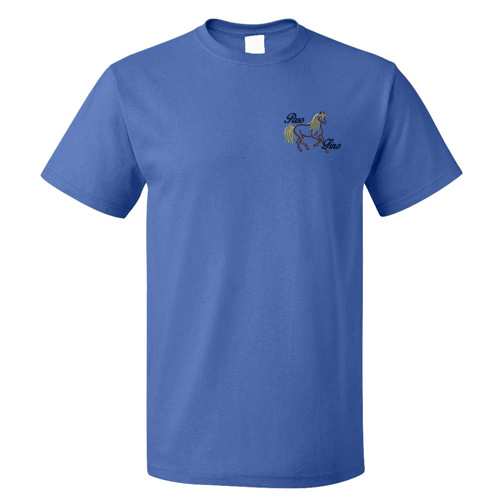 Funny Animal Horse Paso Fino Graphic T-Shirts for Men - 100% Cotton Comfortable Casual Tee - Perfect for Gifts, Parties & Everyday Wear