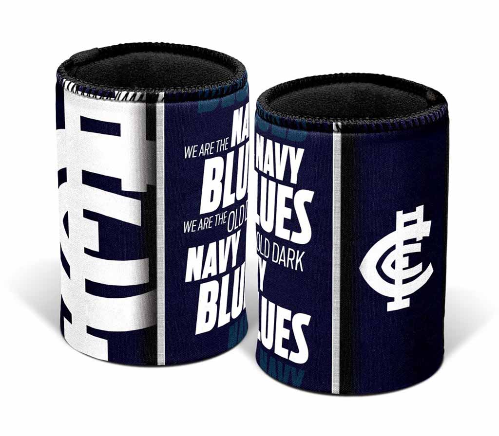 Carlton Blues Song Insulated Beer Can Cooler - Keep Drinks Cold for Hours, Perfect for Parties, BBQs, and Outdoor Events