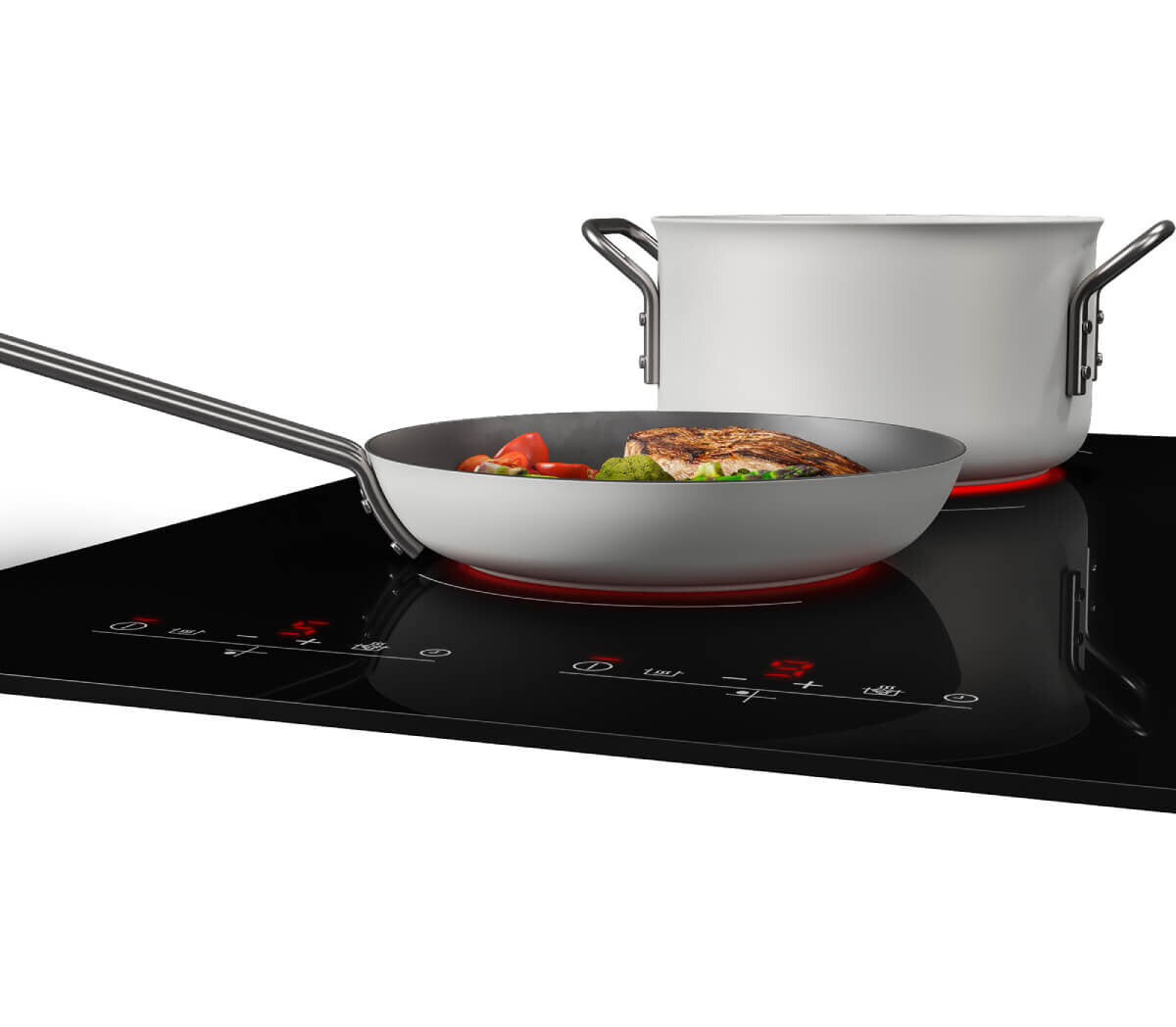 Beko 90cm Induction Cooktop with Direct Access Touch Control - BCT901IGN - Perfect for Modern Kitchens, Fast & Energy-Efficient Cooking