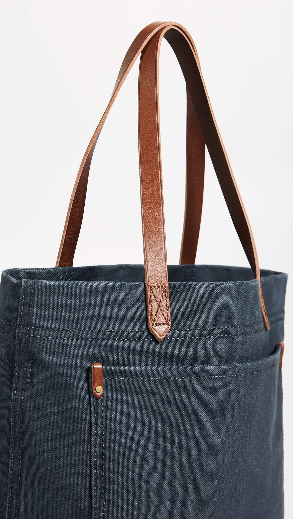 Madewell Women's The Canvas Medium Transport Tote - Stylish & Durable Shoulder Bag for Work, Travel & Everyday Use | Perfect for Office, Commute & Weekend Outings