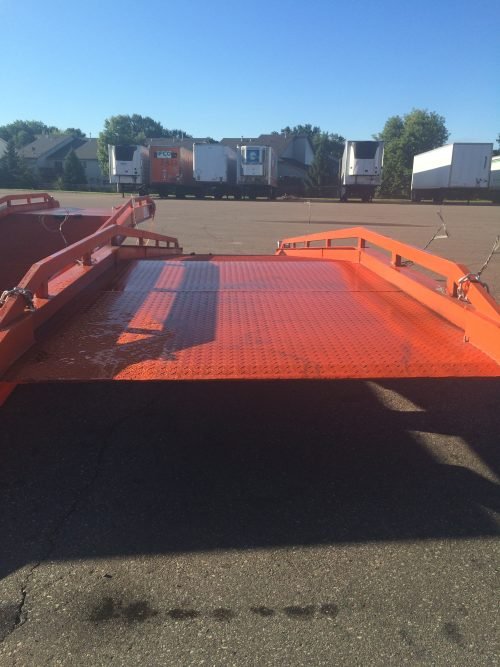 33,000 LB Heavy Duty Steel Loading Dock Ramp - 40FT Industrial Truck & Shipping Equipment for Warehouse, Dockyards & Logistics Centers | SKU: 12923