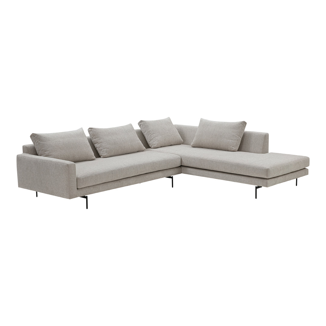 Edge V2 Pre-Configured Sofa Set - Modern Living Room Furniture for Easy Setup | Perfect for Small Spaces & Apartment Decor