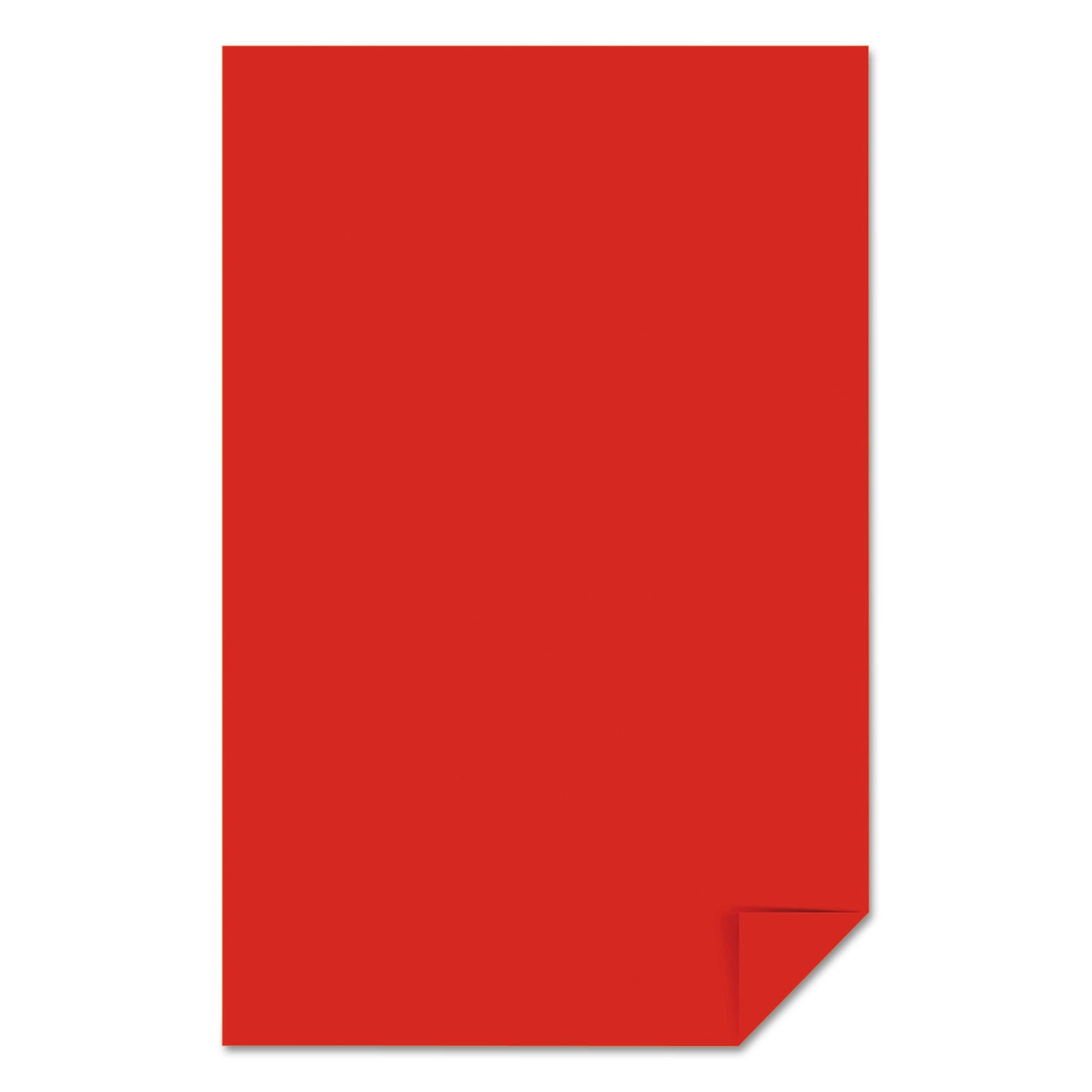 Astrobrights® Colored Paper 24 lb Bond Weight 11x17 Inches Re Entry Red 500 Sheets per Ream - Perfect for Office Documents, School Projects, and Creative Crafts