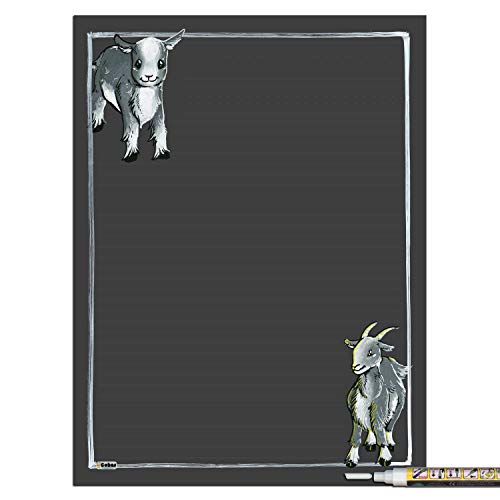 Gray Goat With 1 White Marker
