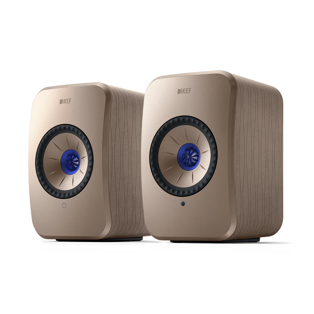KEF LSX II Wireless Hi-Fi Bookshelf Speakers - Premium Sound for Home Audio, Streaming & Gaming - Perfect for Living Rooms, Studios & Offices