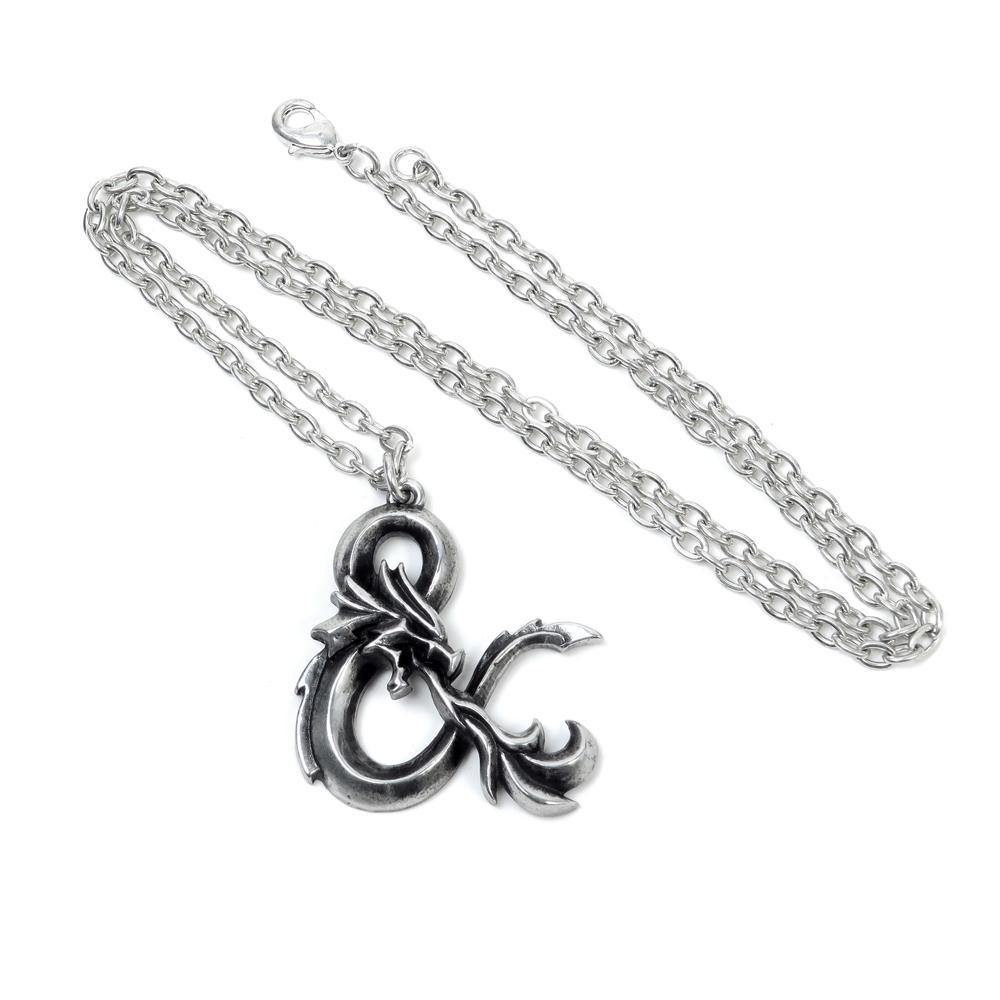 Dungeons and Dragons Necklace Pendant - Fantasy RPG Jewelry for D&D Players, Cosplay & Game Night Accessories