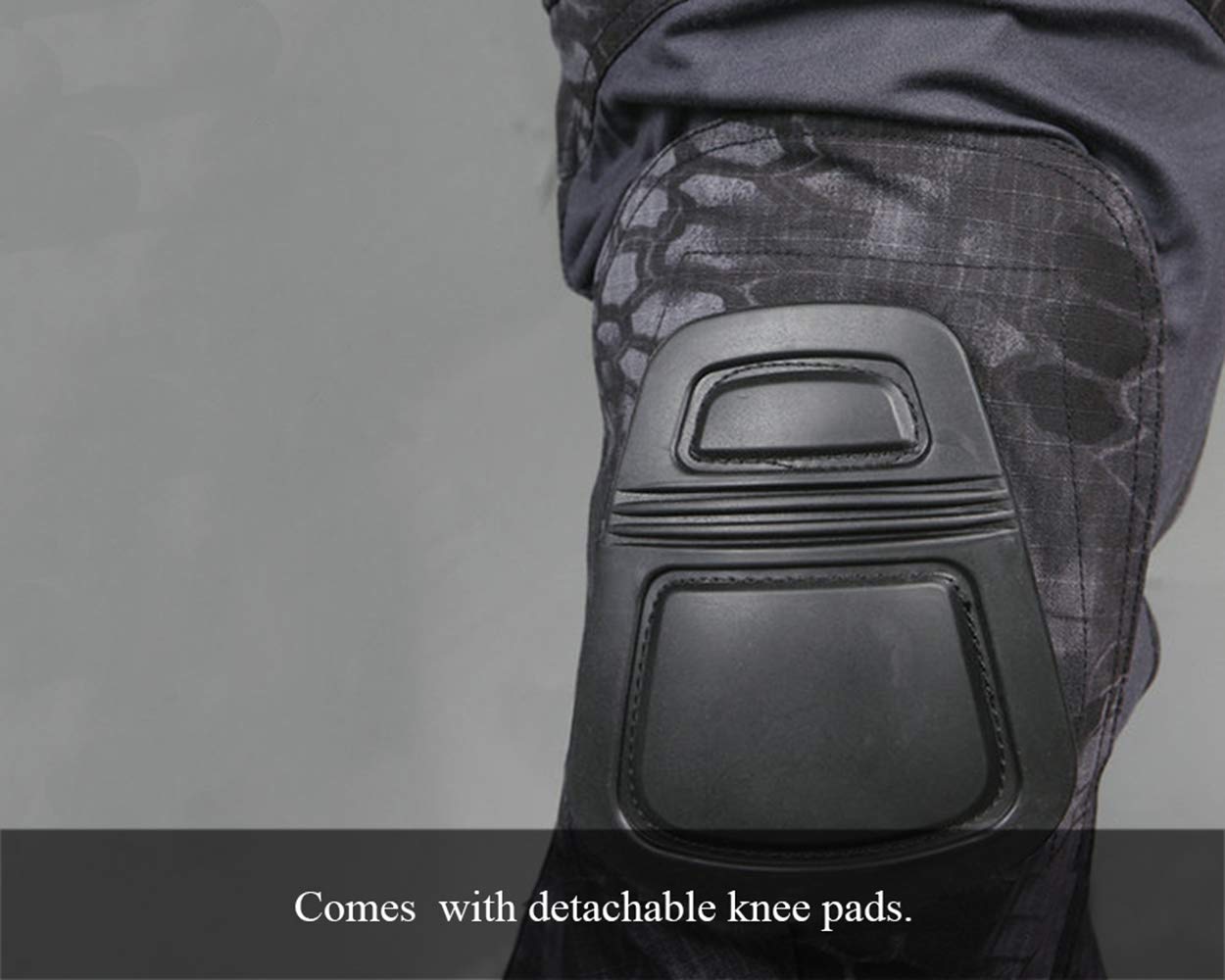 EMERSONGEAR Gen3 Paintball Pants with Reinforced Knee Pads - Tactical Combat Trousers for Airsoft, Army & Outdoor Activities | Perfect for Paintball Games, Military Training & Outdoor Adventures