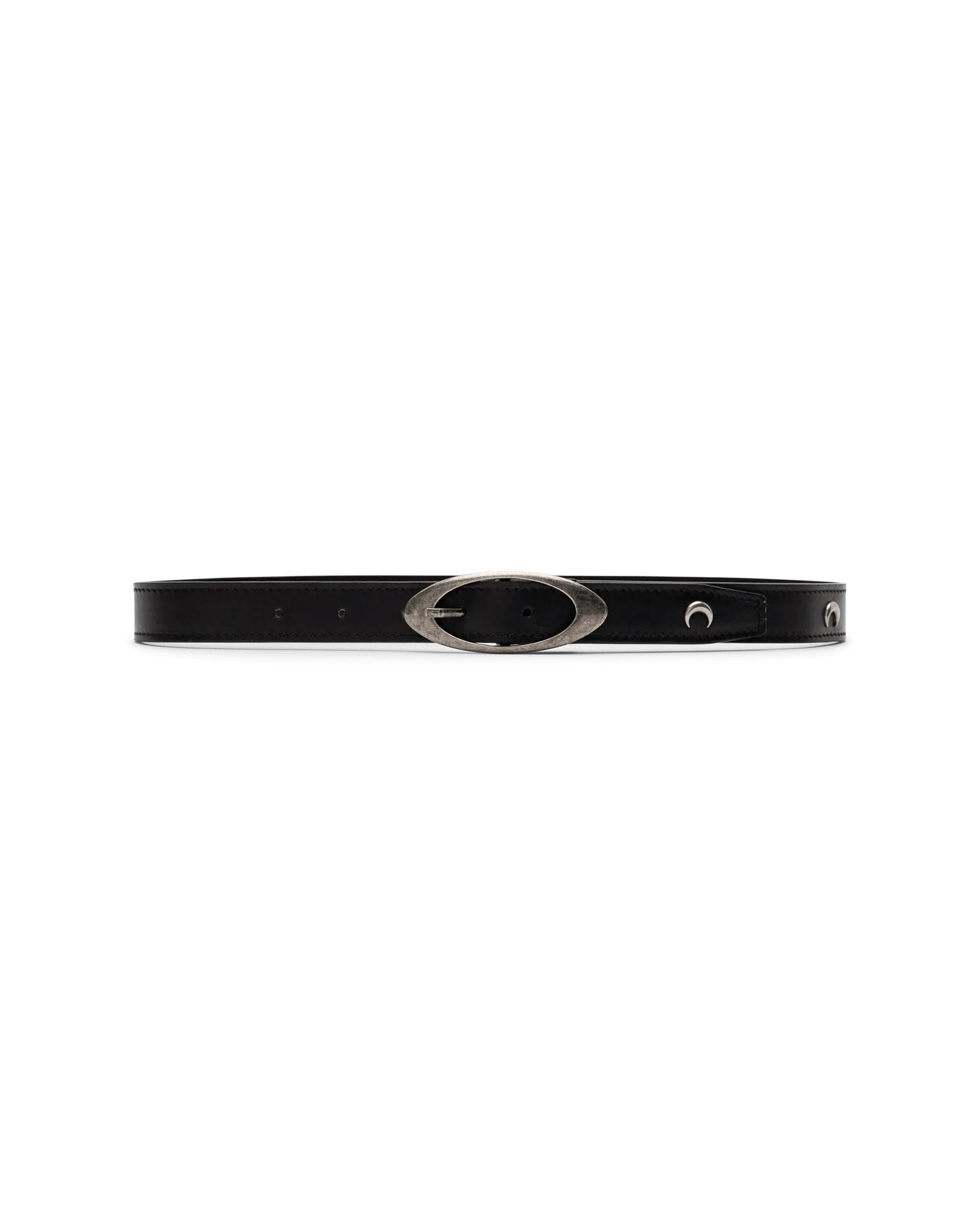 Moon Stud Leather Belt for Women & Men - Stylish Punk Gothic Fashion Accessory - Perfect for Jeans, Skirts & Outfits - Adjustable Waist Belt for Casual & Party Wear