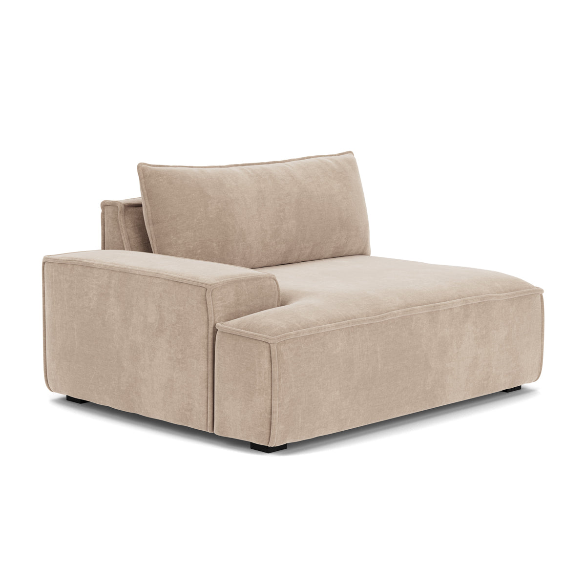 Daphne Fabric Modular Sofa - 1 Seater Left Arm Design for Living Room, Lounge & Small Spaces | Comfortable & Stylish Home Furniture